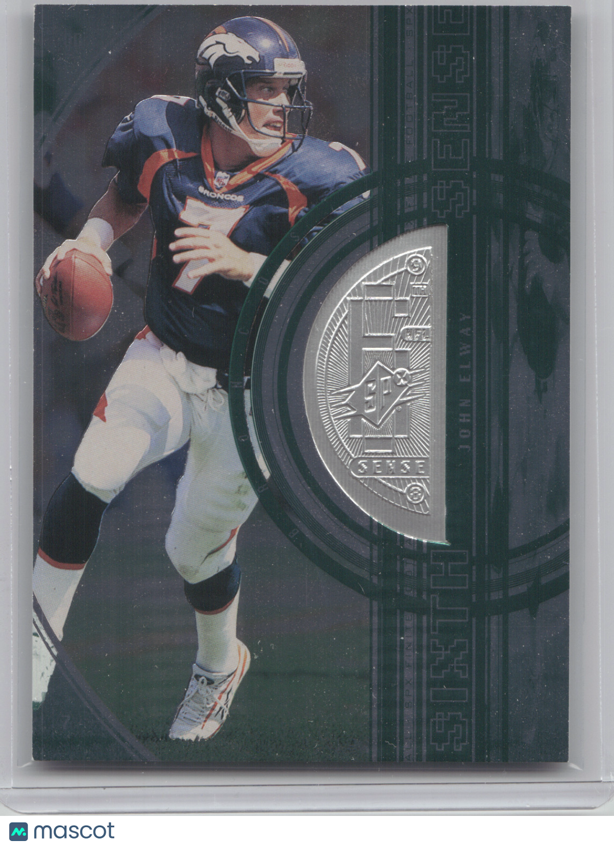 1998 Upper Deck SPx Finite Sixth Sense John Elway #341 0600/2700