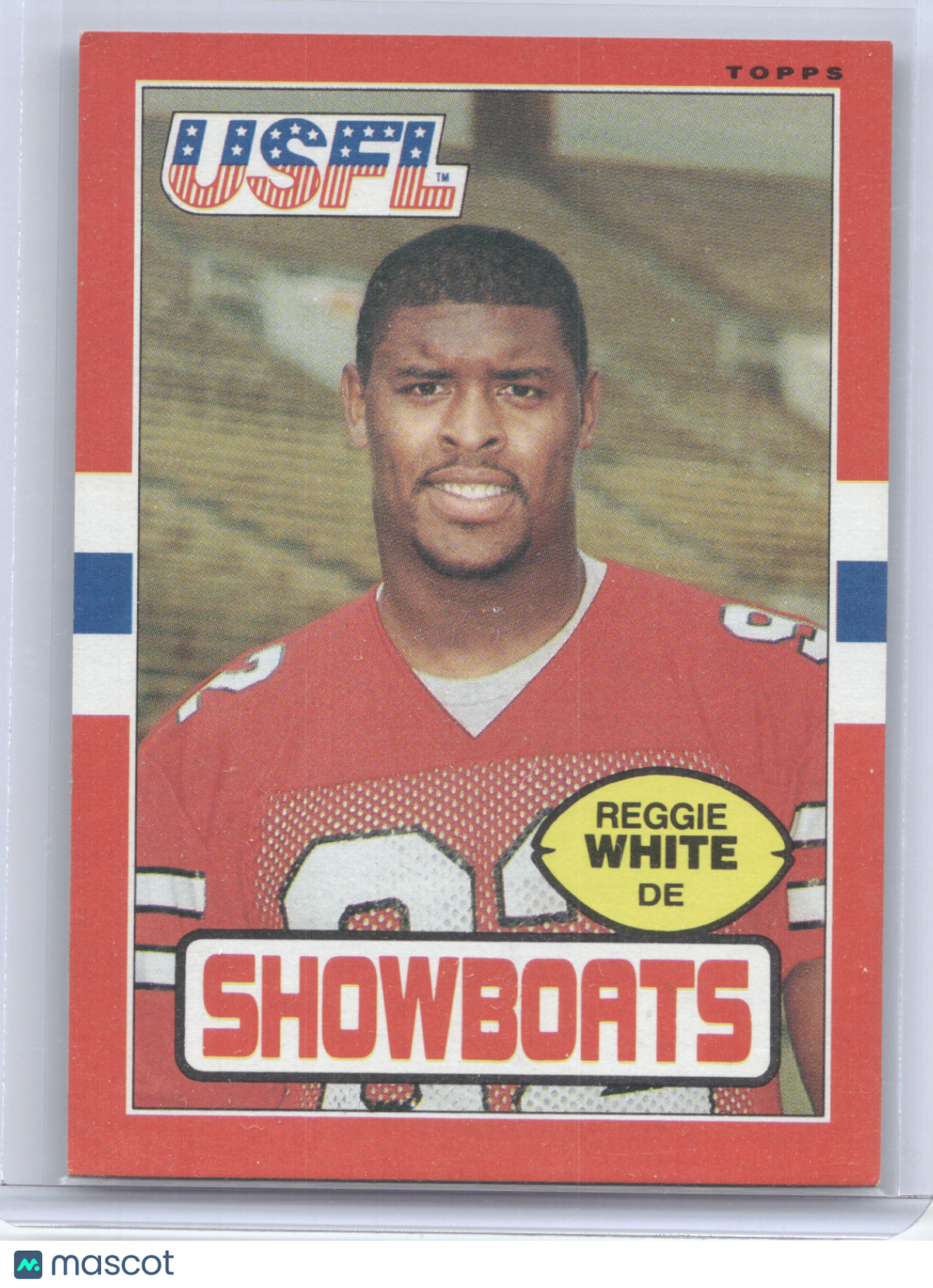 1985 Topps USFL Reggie White #75