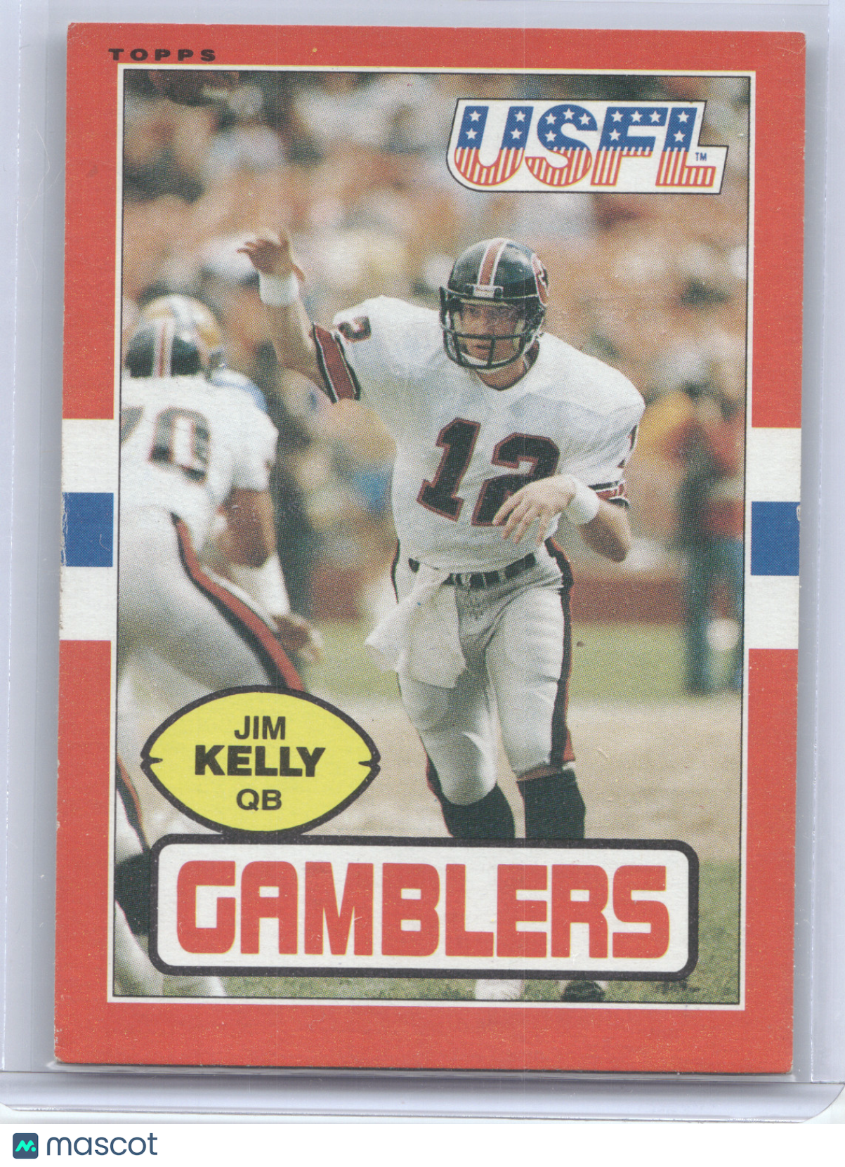 1985 Topps USFL Jim Kelly #45