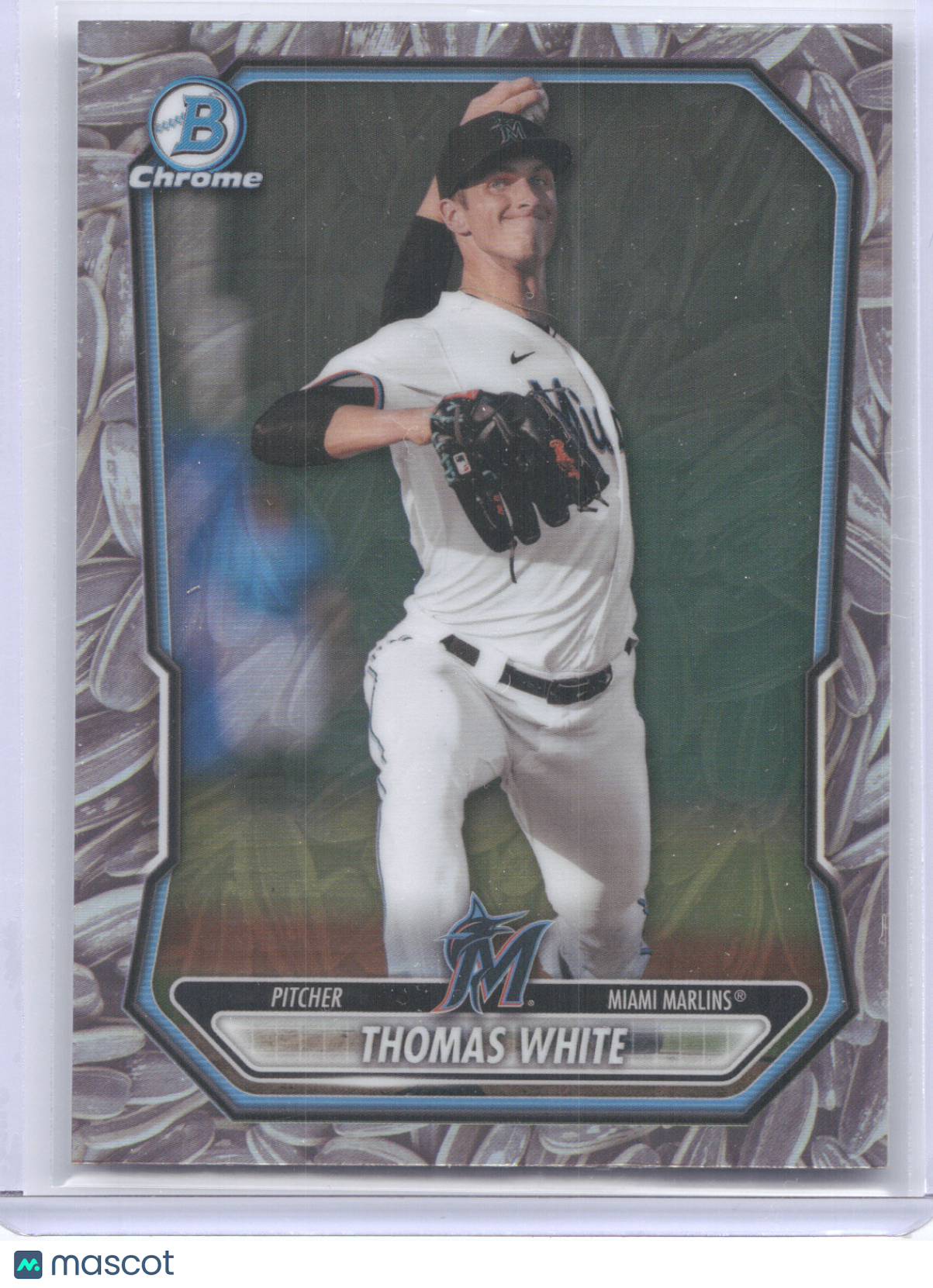 2026 Bowman Chrome Prospect Thomas White #BCP-80 Sunflower Seeds
