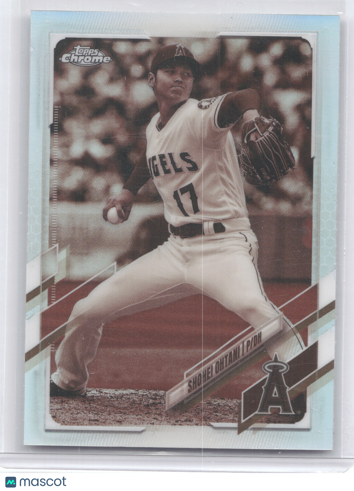 2021 Topps Chrome Shohei Ohtani #159 Sepia Refractor
