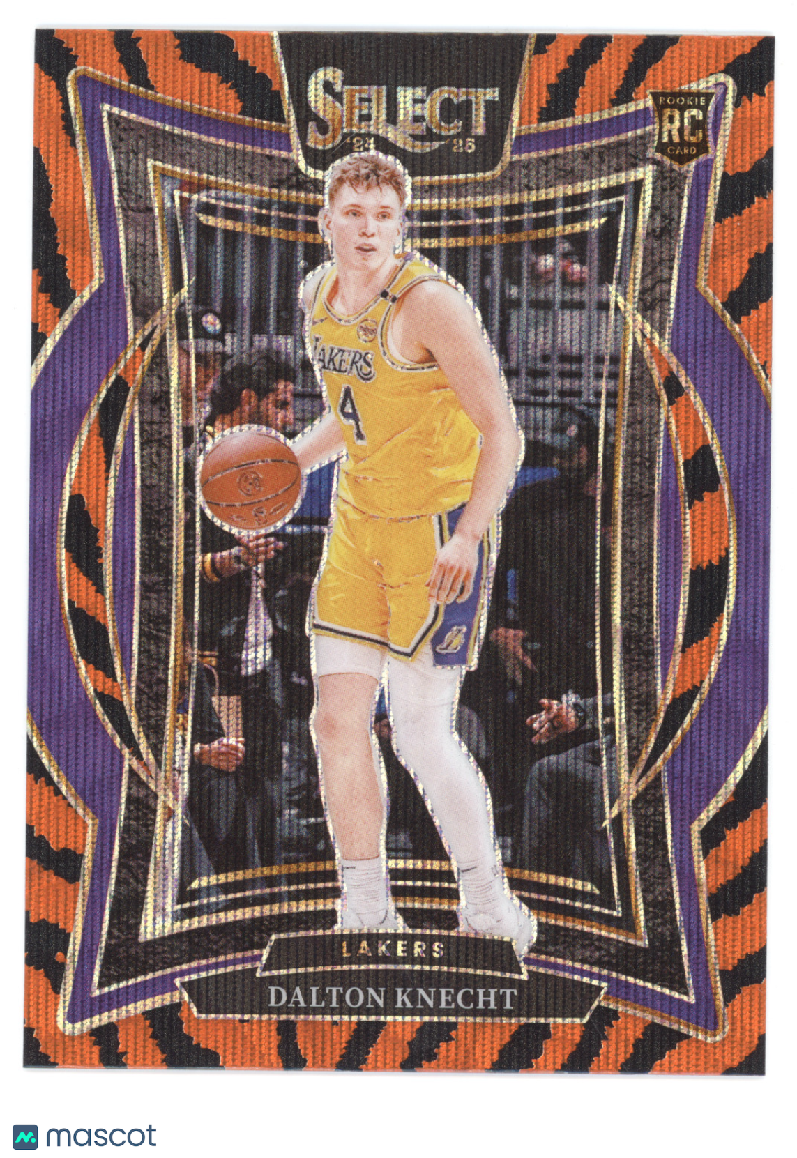 2024 Panini Select Dalton Knecht #91 Tiger Stripe RC