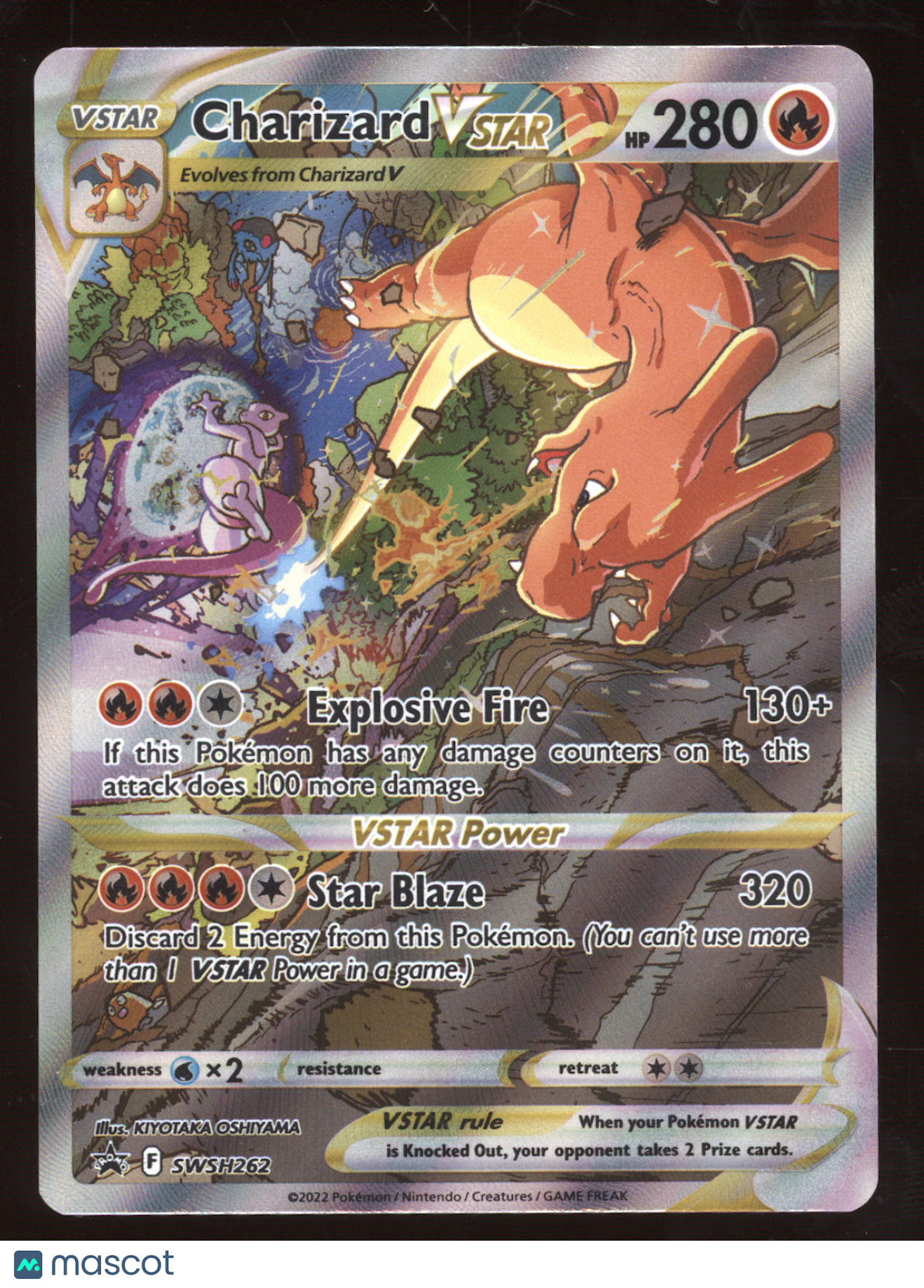 2023 Crown Zenith Charizard VSTAR Black Star Promo #SWSH262
