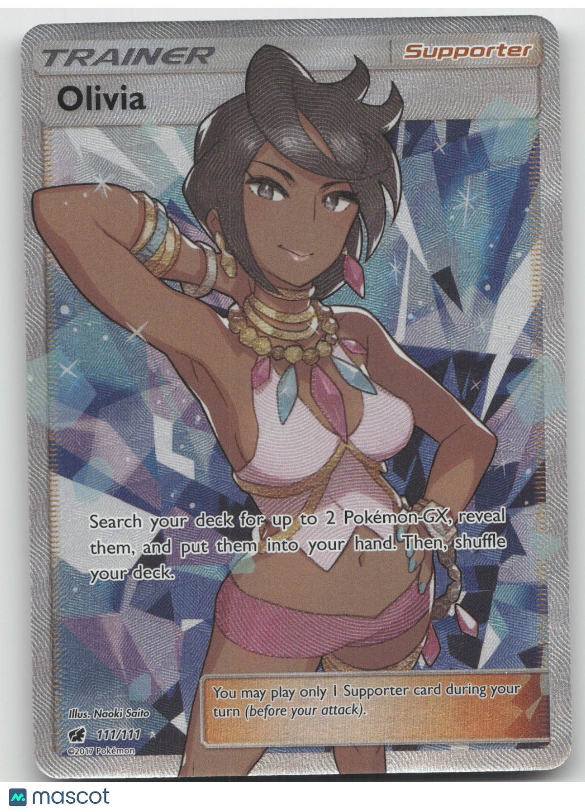 2017 Crimson Invasion Olivia Ultra Rare #111/111