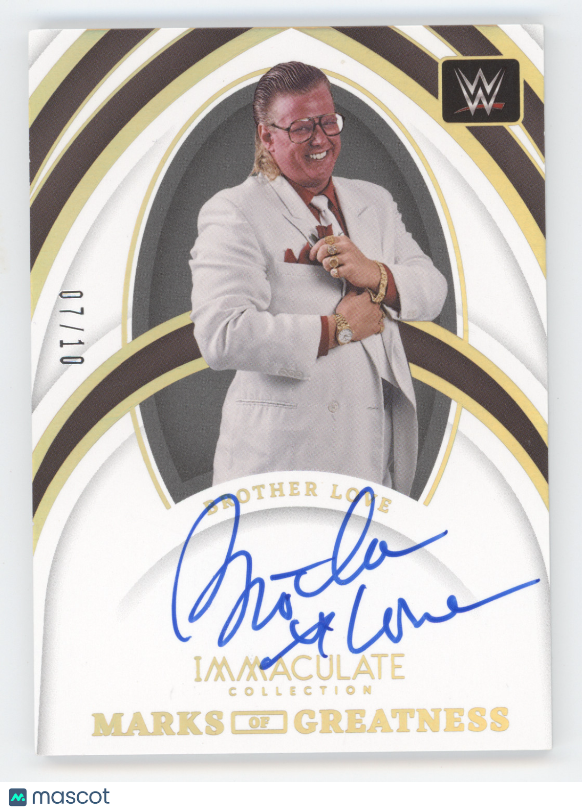 2022 Panini Immaculate Collection Mark of Greatness Brother Love #ILU Gold 07/10