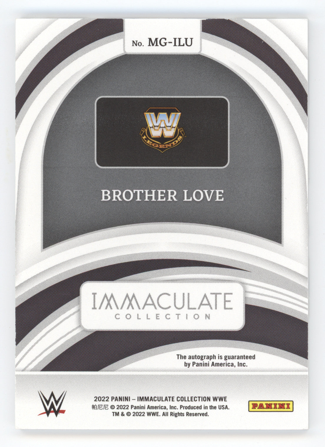 2022 Panini Immaculate Collection Mark of Greatness Brother Love #ILU Gold 07/10