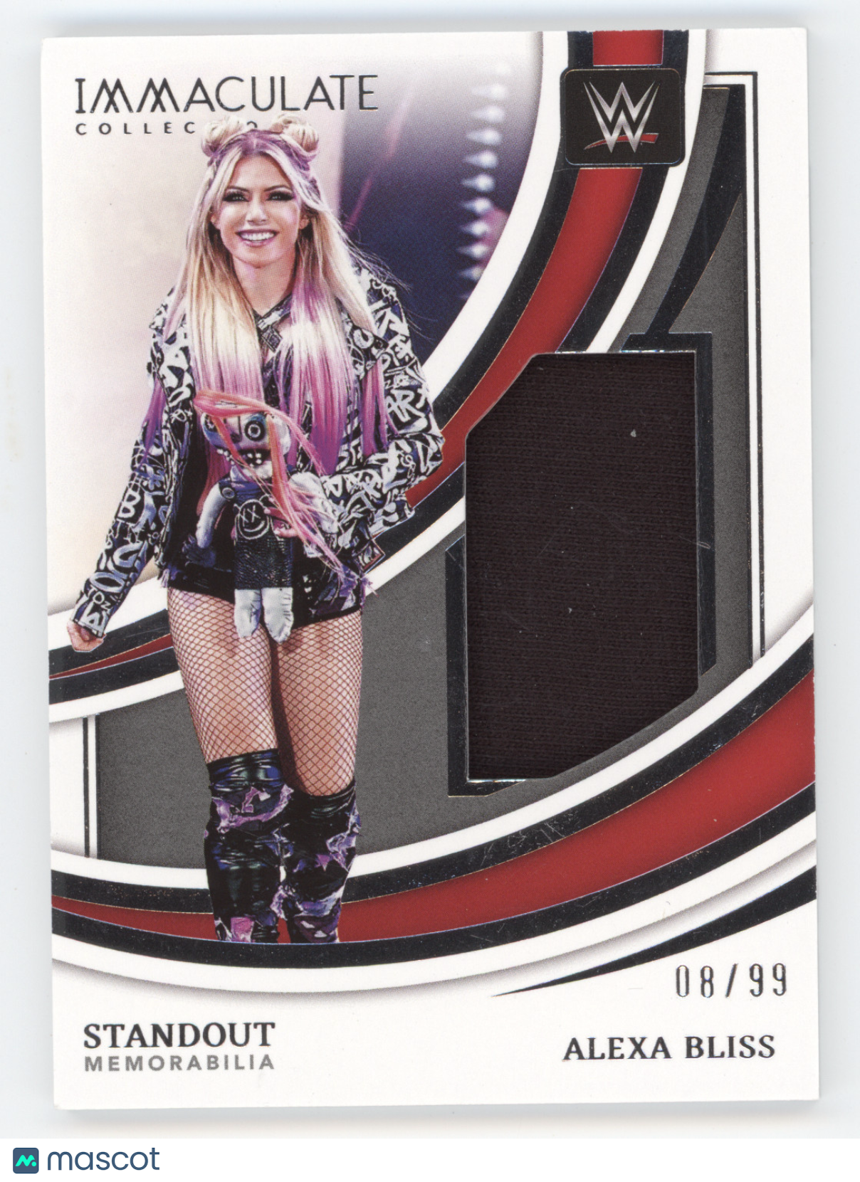 2022 Panini Immaculate Collection Standout Memorabilia Alexa Bliss #SM-ABS 08/99