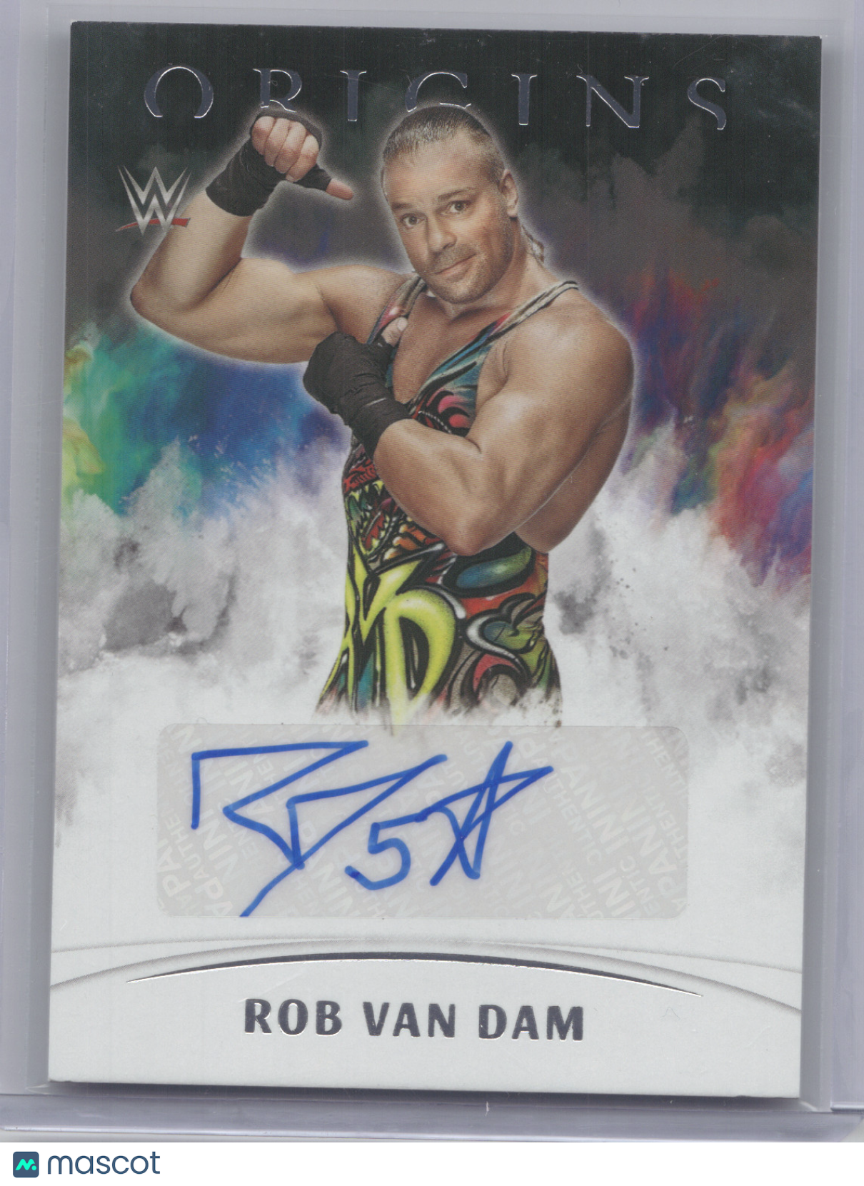2022 Panini Chronicles WWE Origins Autographh Rob Van Dam #OA-RVD