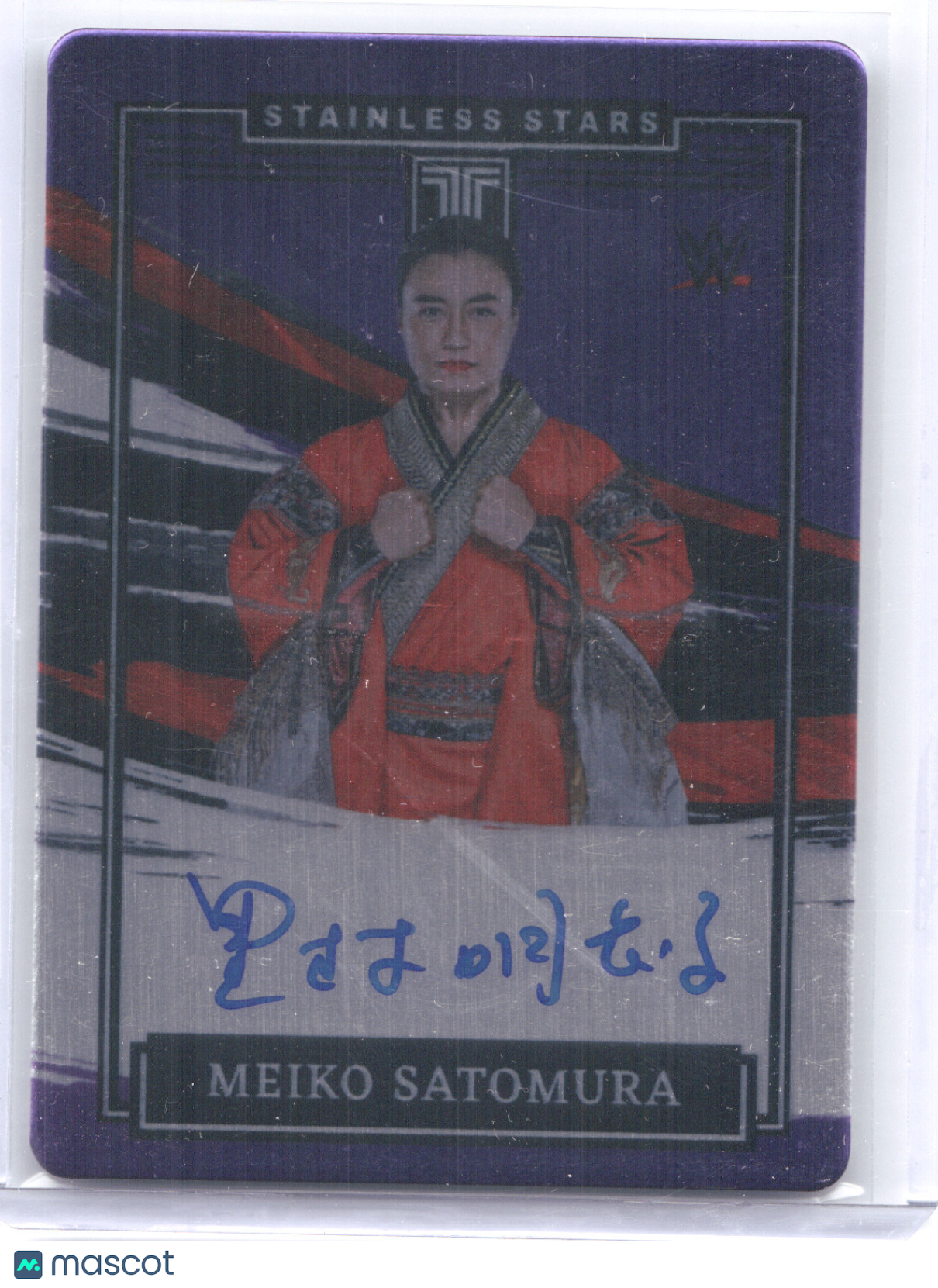 2022 Panini Impeccable Stainless Stars Meiko Satomura #SS-MSM 24/49