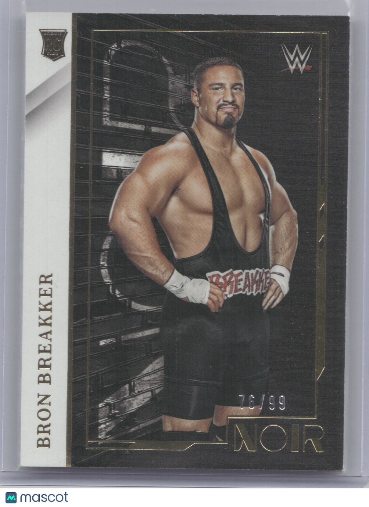 2022 Panini Chronicles Noir WWE Bron Breakker #409 76/99