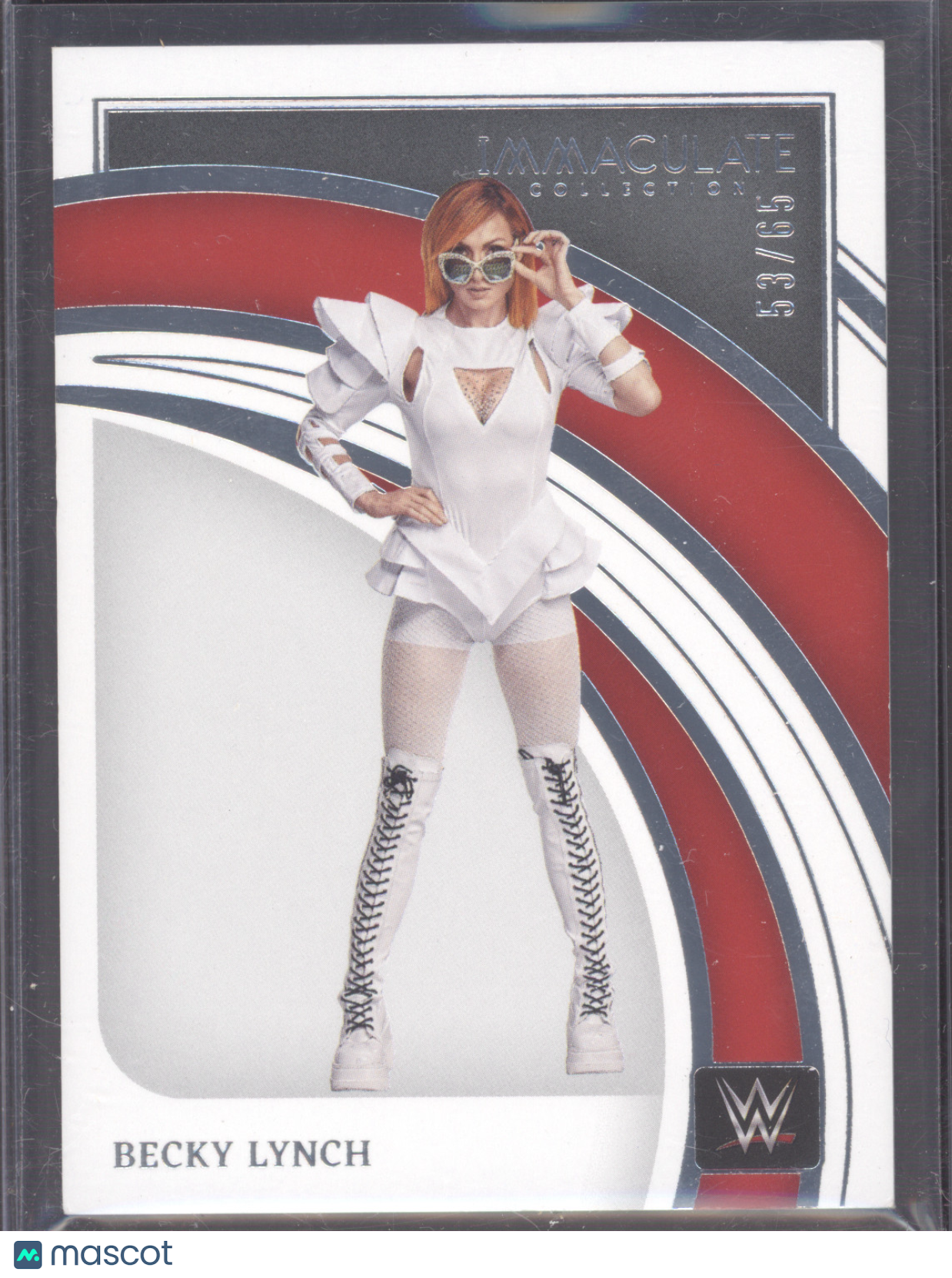 2022 Panini Immaculate Collection WWE Becky Lynch #48 53/65