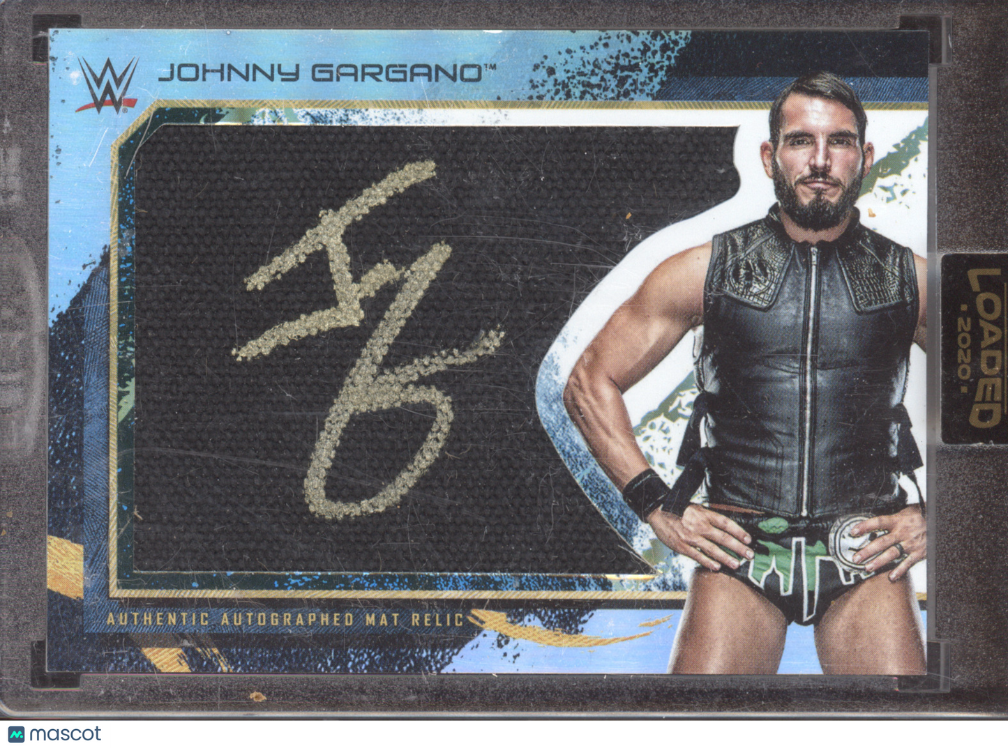 2020 Topps WWE Fully Loaded Johnny Gargano #JG Authentic Autographed Mat 151/199