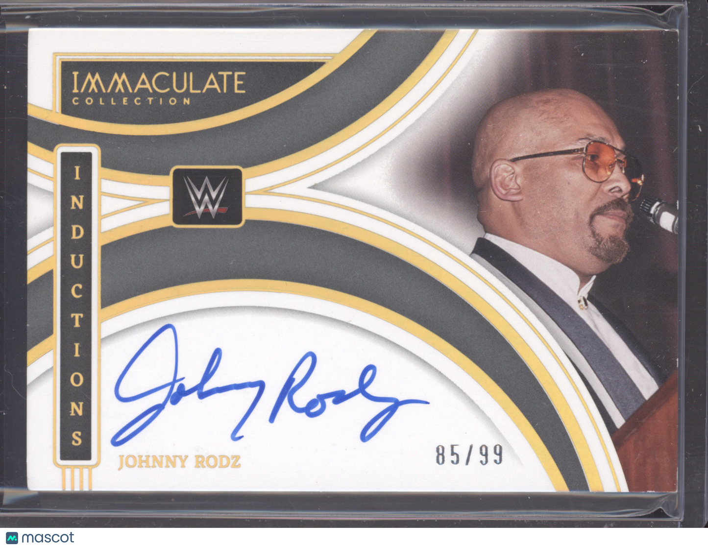 2022 Panini Immaculate Collection WWE Inductions Auto Johnny Rodz #II-JRZ 85/99