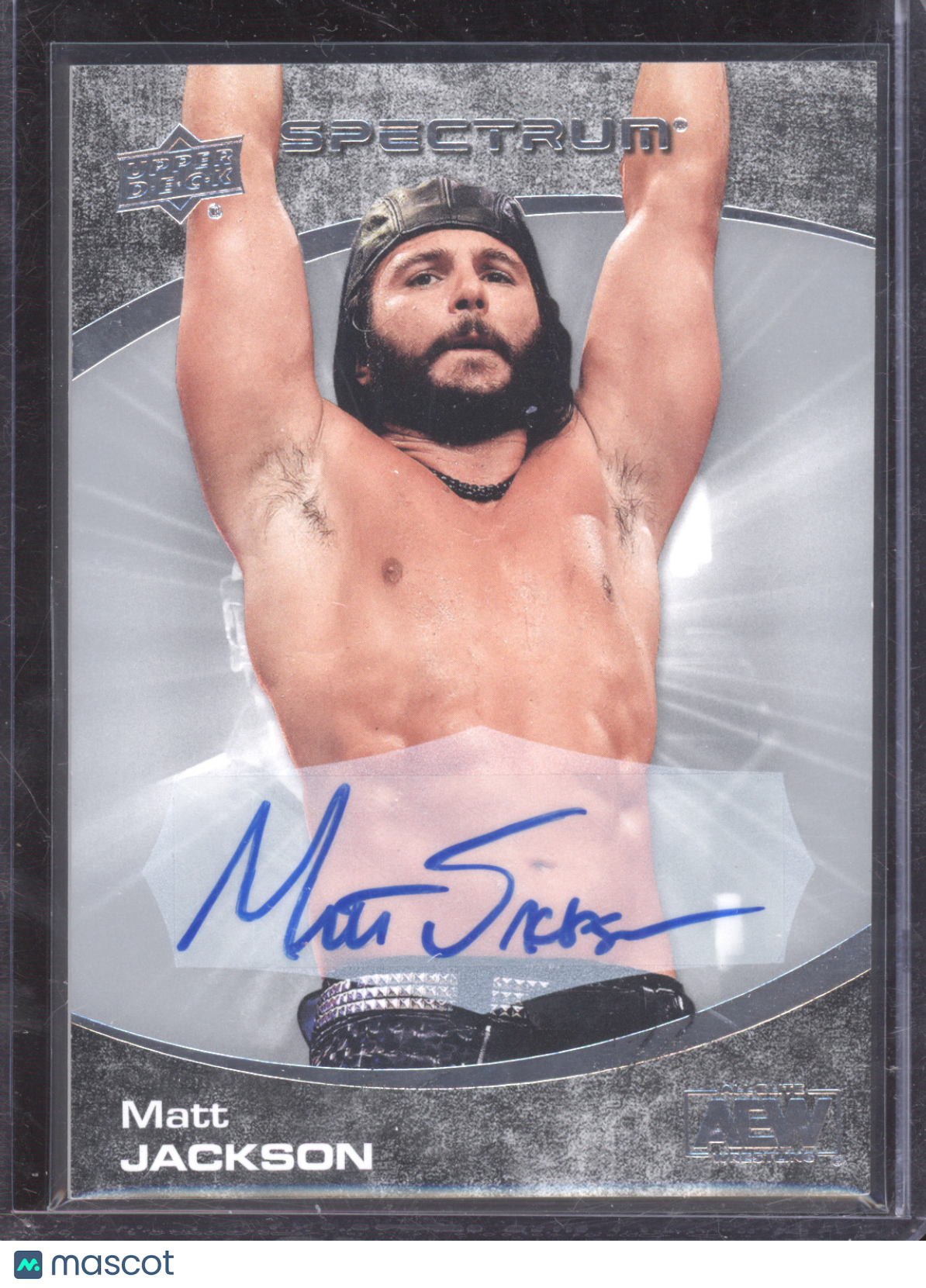 2021 Upper Deck AEW Spectrum Matt Jackson #48 Autograph