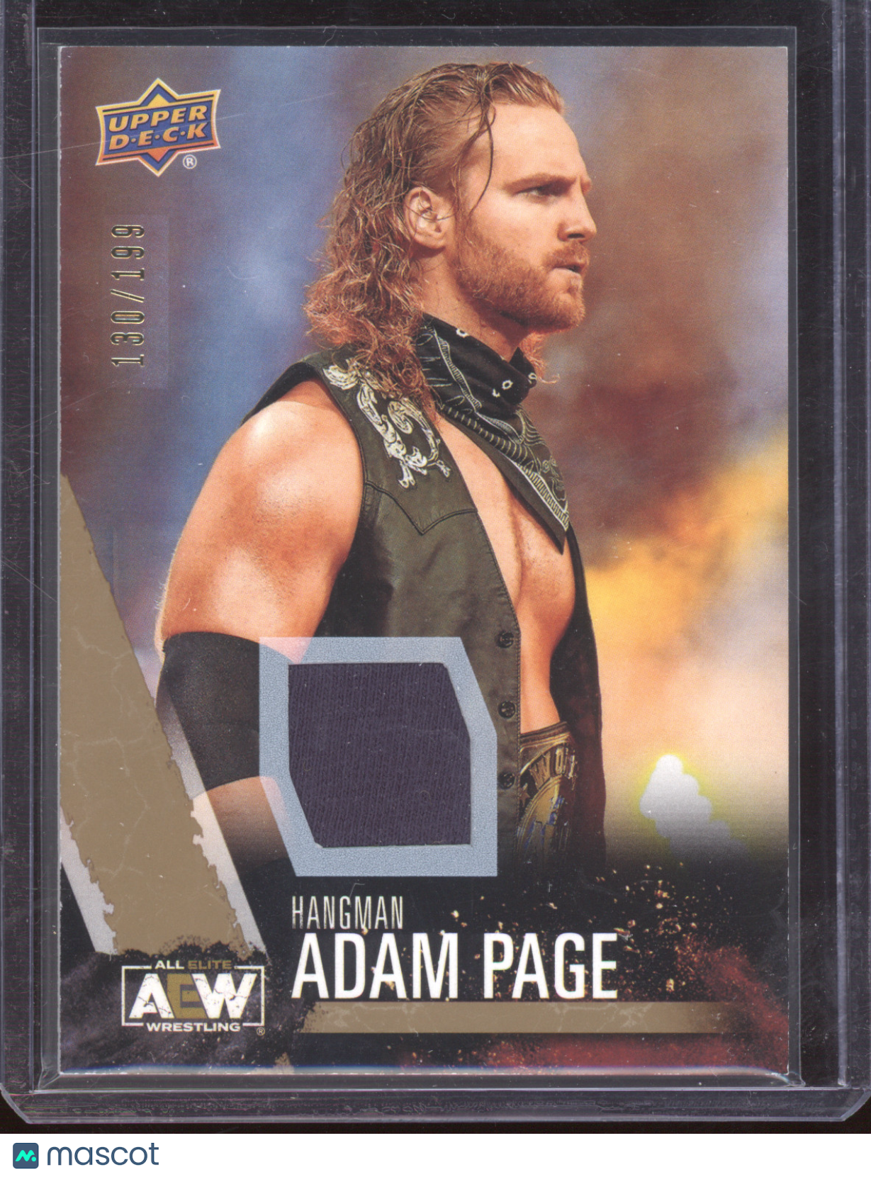 2021 Upper Deck AEW Hangman Adam Page #7 130/199 Memorabilia