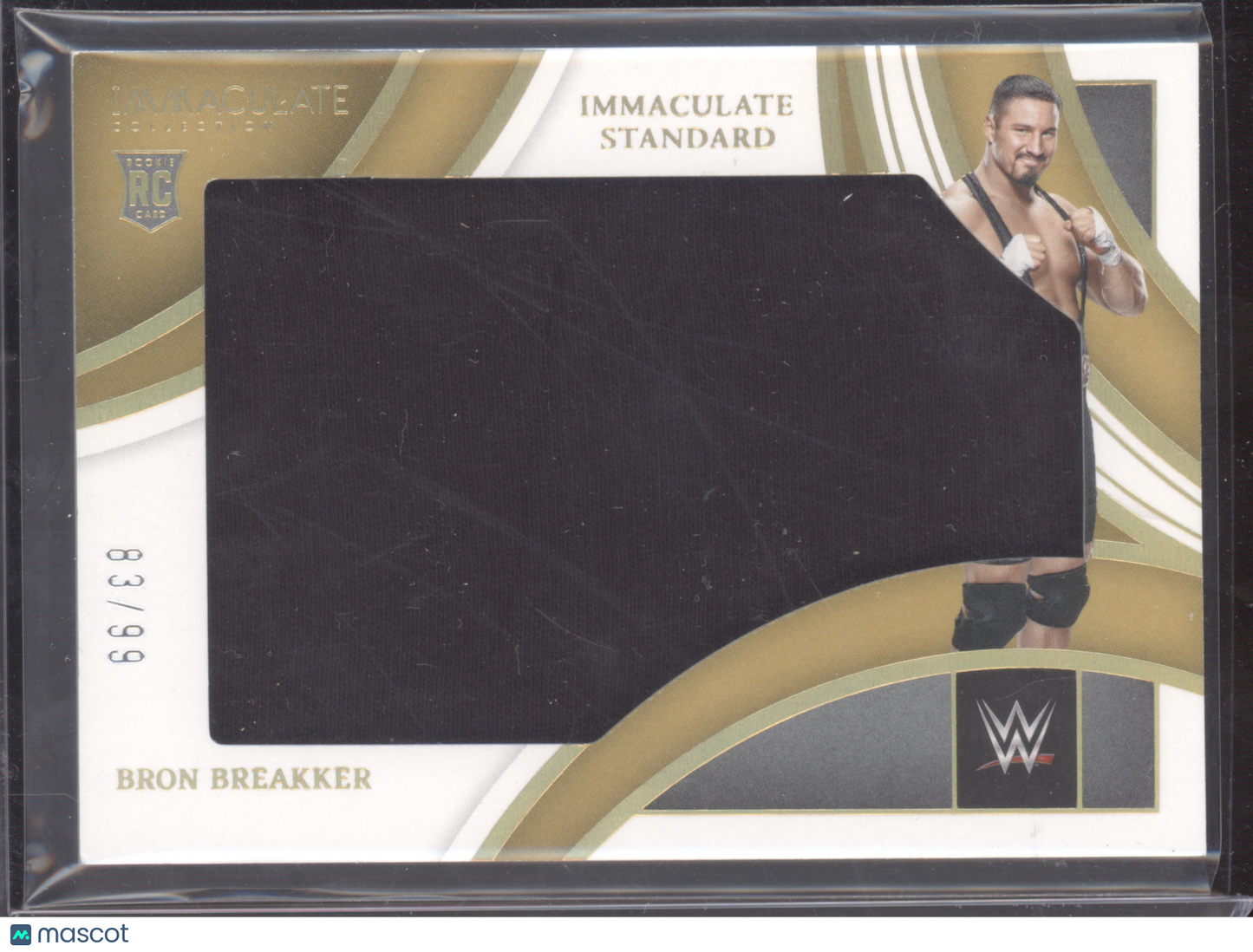 2022 Panini Immaculate Collection Immaculate Standard Bron Breakker BBK RC 83/99