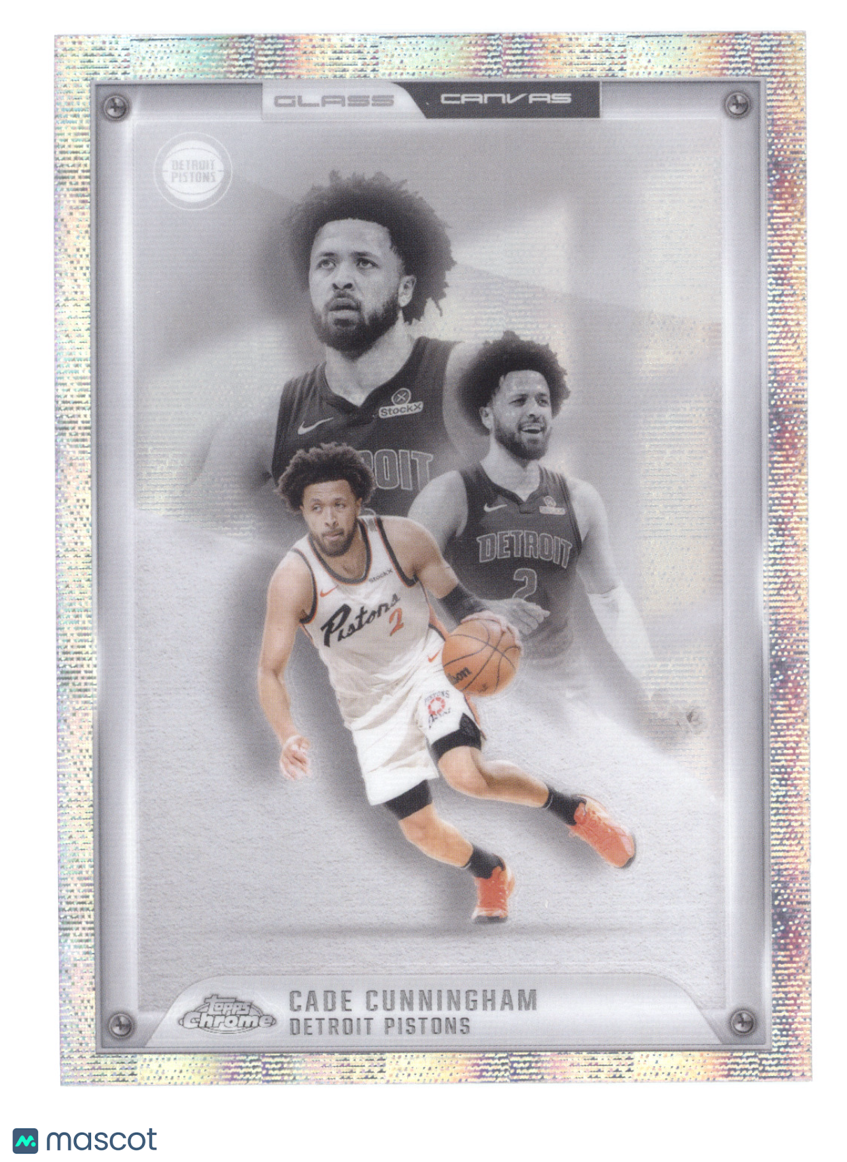 2025 Topps Chrome Cade Cunningham #GC-19 Glass Canvas