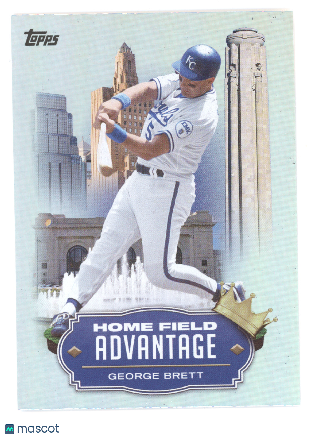 2023 Legendary Topps Home Field Advantage George Brett #LHA-4