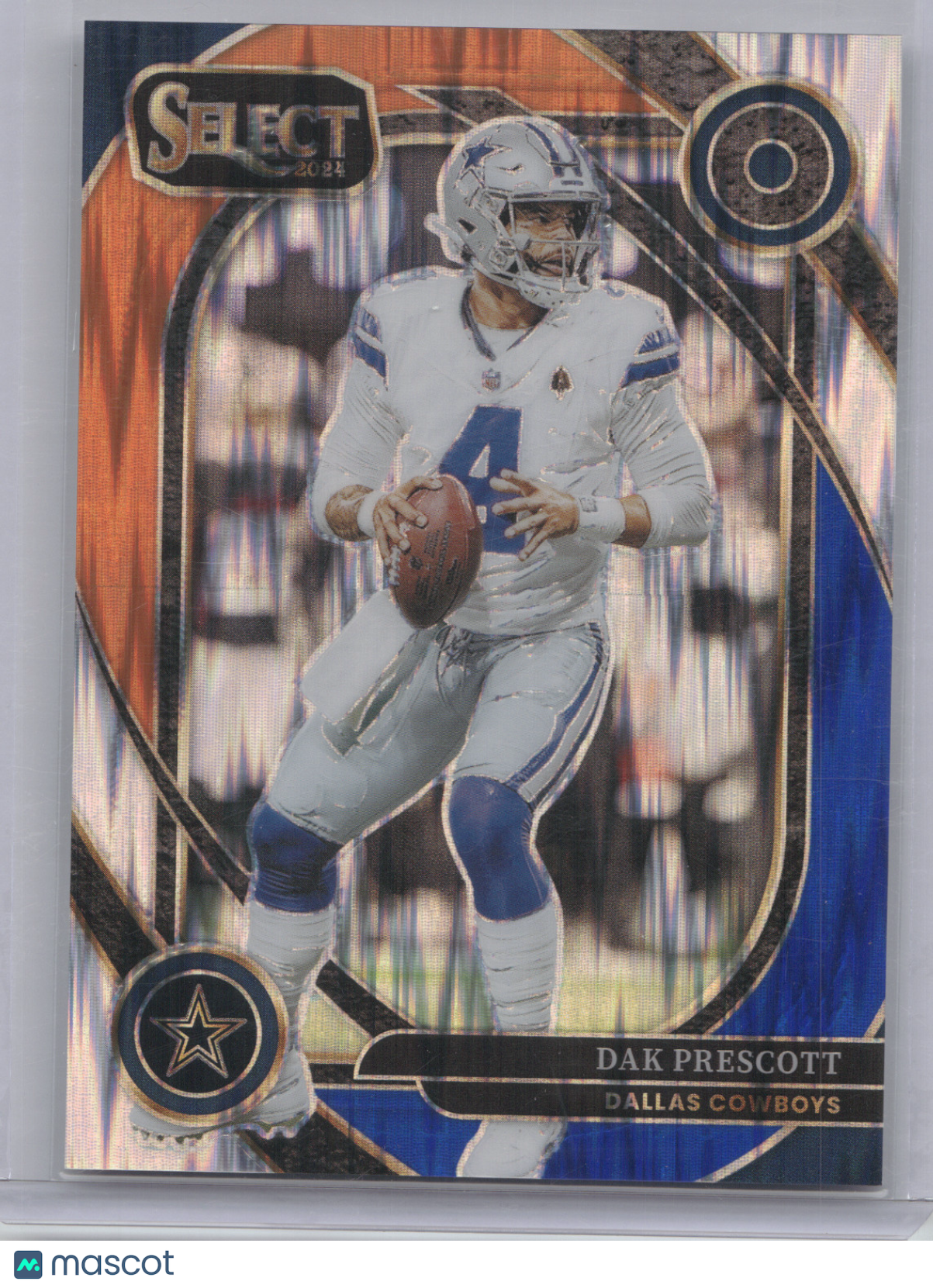 2024 Panini Select Dak Prescott #229 Blue Orange Shock 33/35