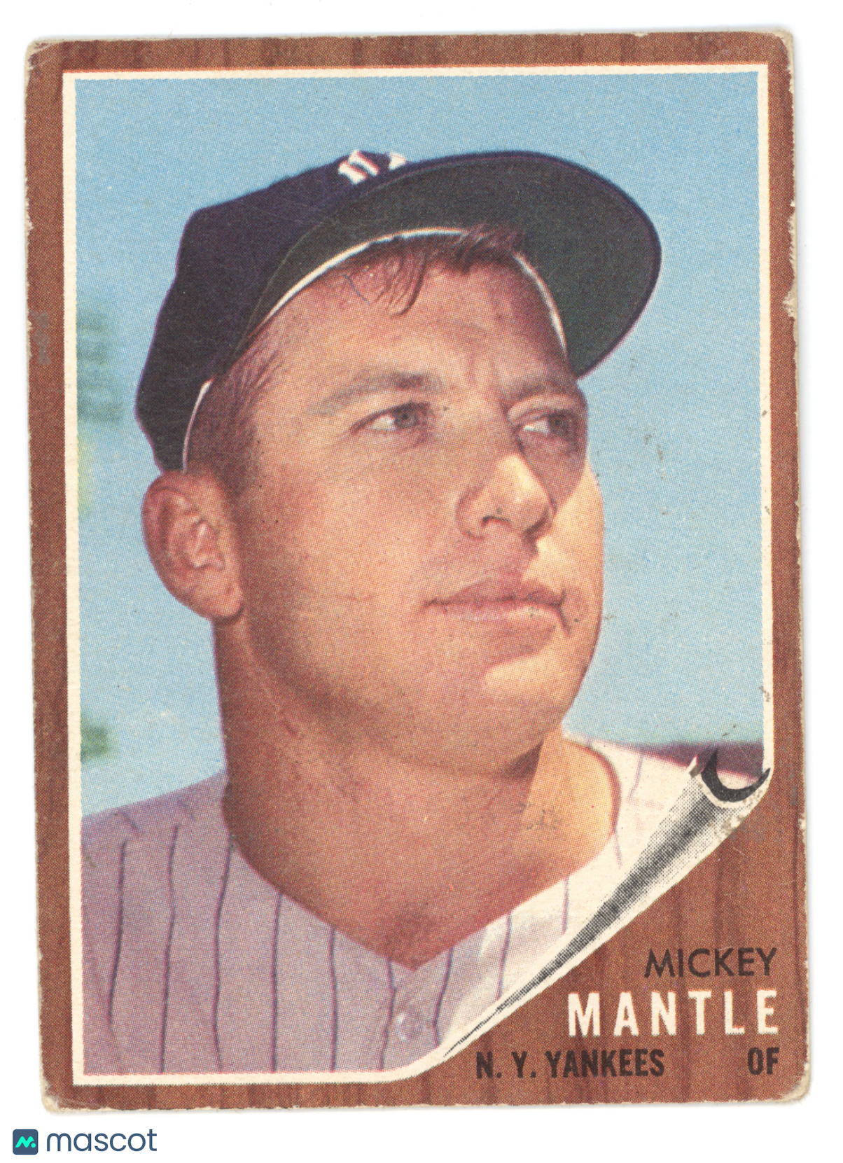 1962 Topps Mickey Mantle #200