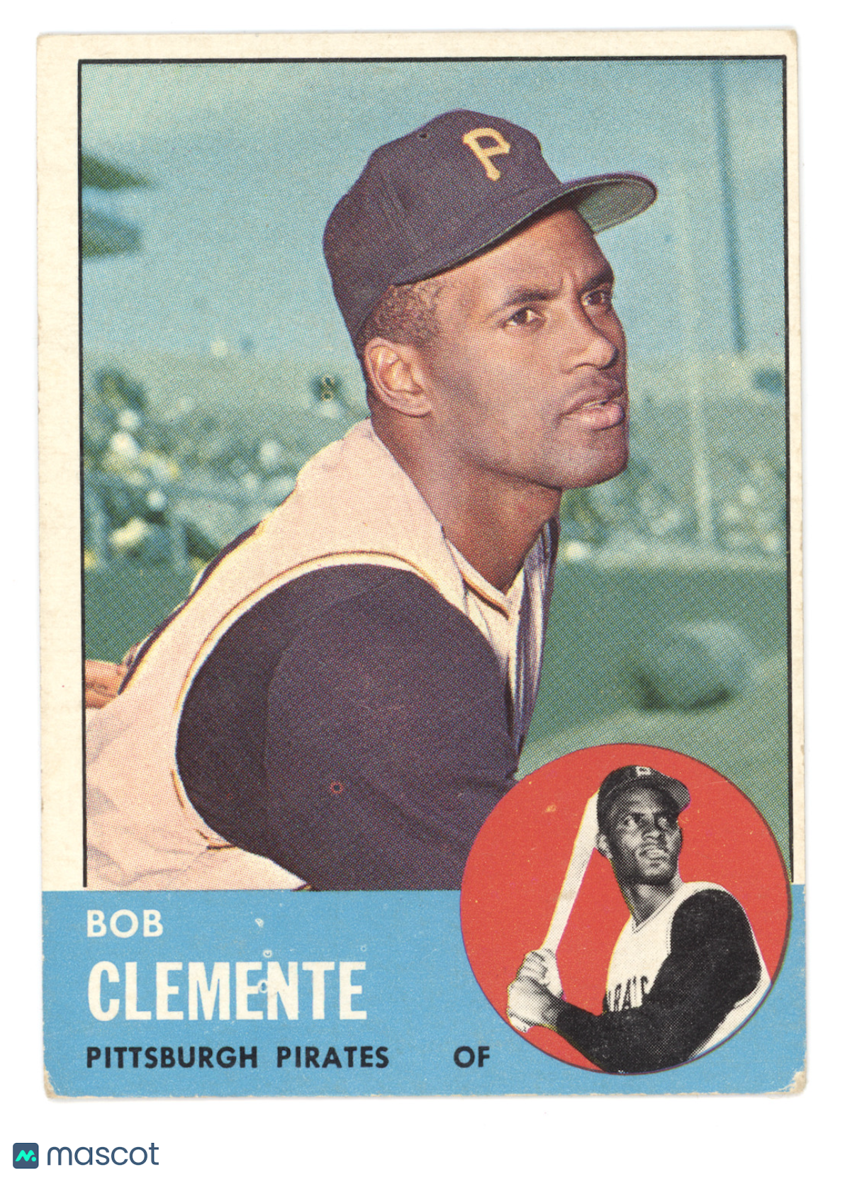1963 Topps Roberto Clemente #540