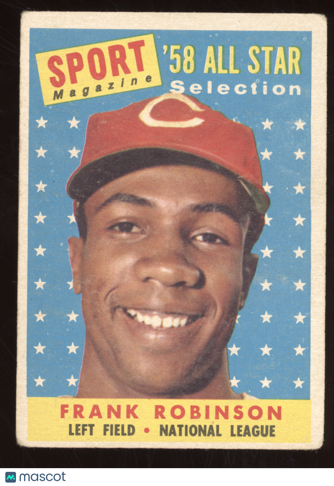 1958 Topps Sport Magazine All-Star Selection Frank Robinson #484