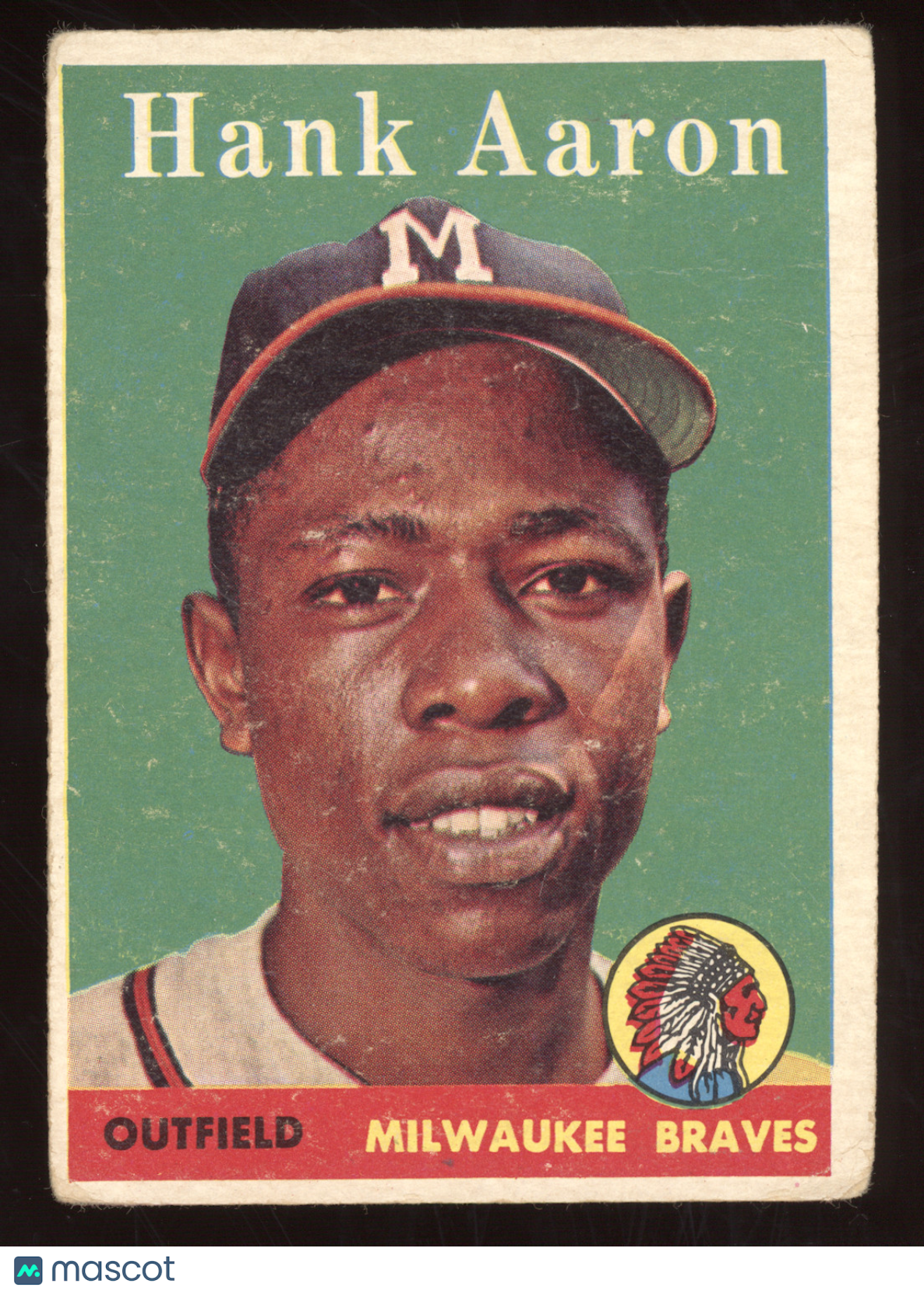 1958 Topps Hank Aaron #30