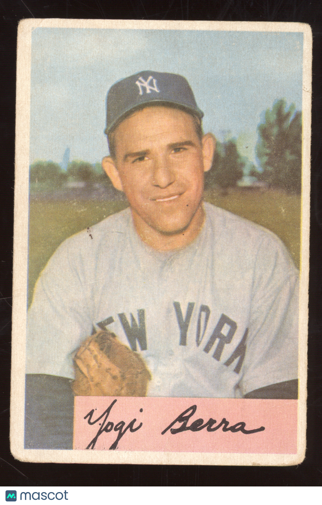 1954 Bowman Yogi Berra #161