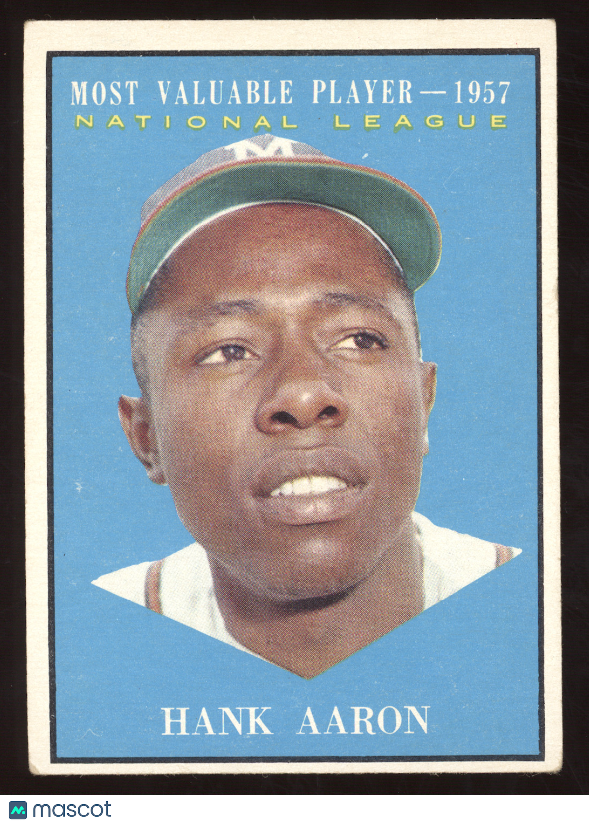 1961 Topps Hank Aaron #484