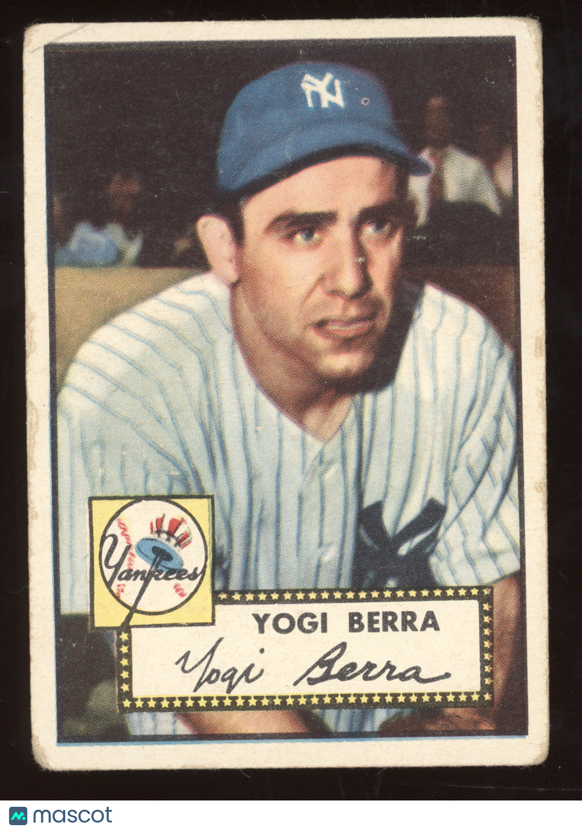 1952 Topps Baseball Yogi Berra #191