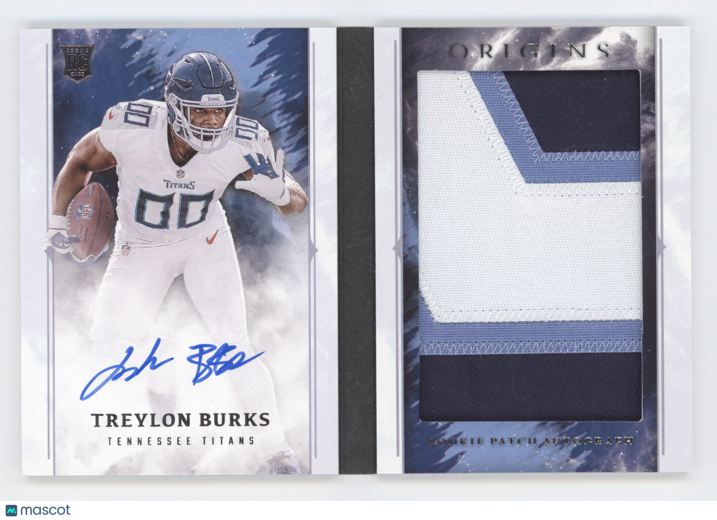 2022 Panini Origins Treylon Burks #RPA-TBU 49/49 Rookie Patch Autograph RC