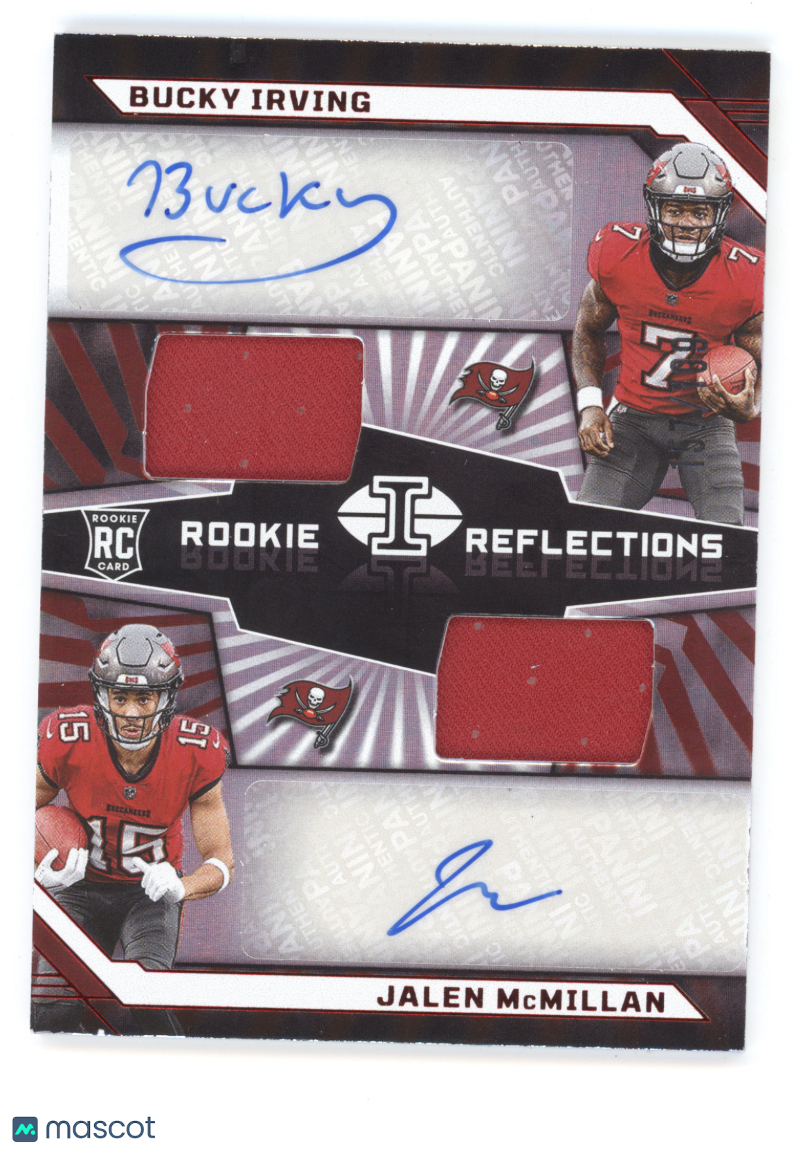 2024 Panini Illusions Rookie Reflections B. Irving/J. McMillan Dual Autograph RC