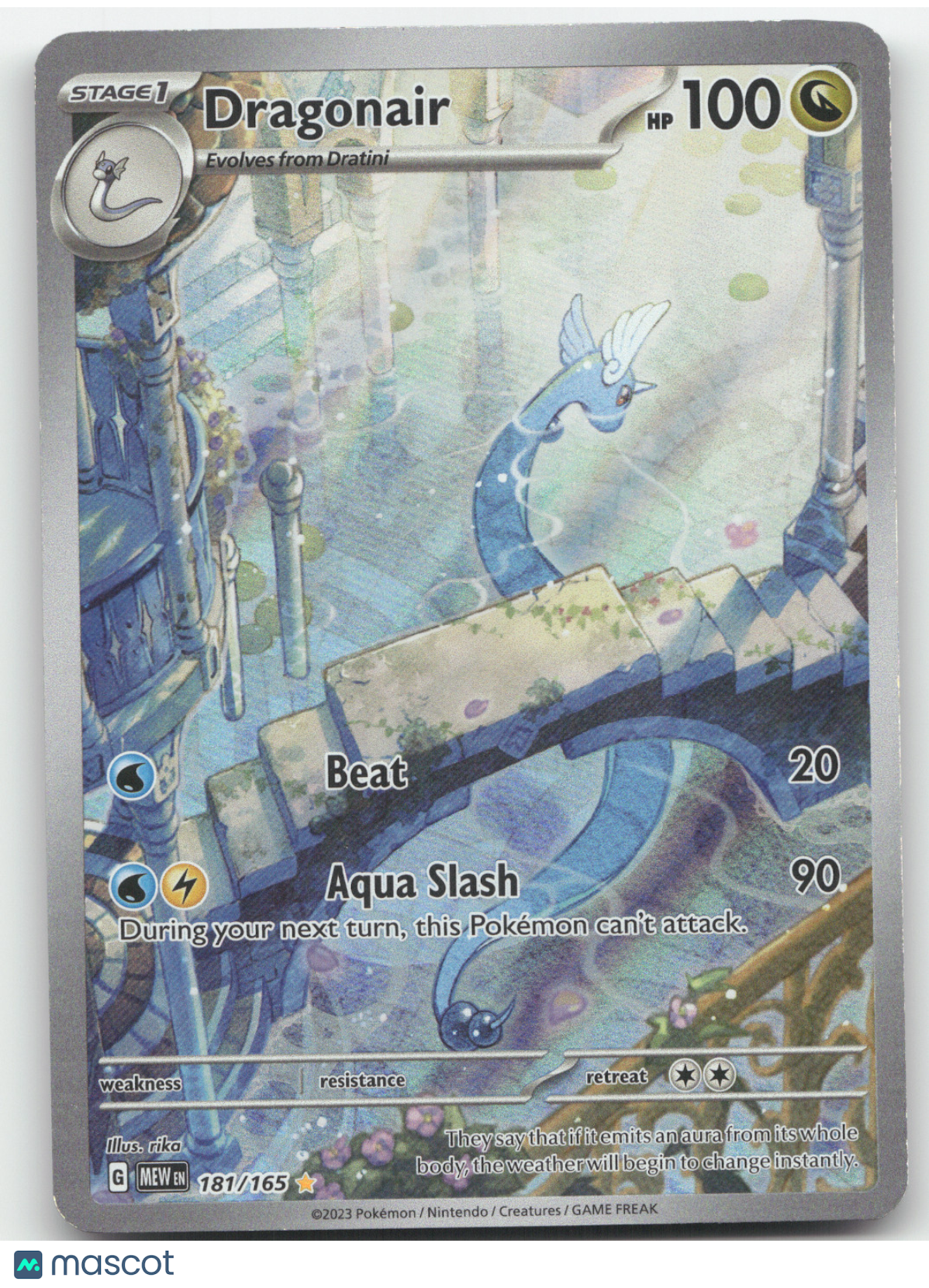 2023 Scarlet & Violet 151 Dragonair Secret Rare #181/165