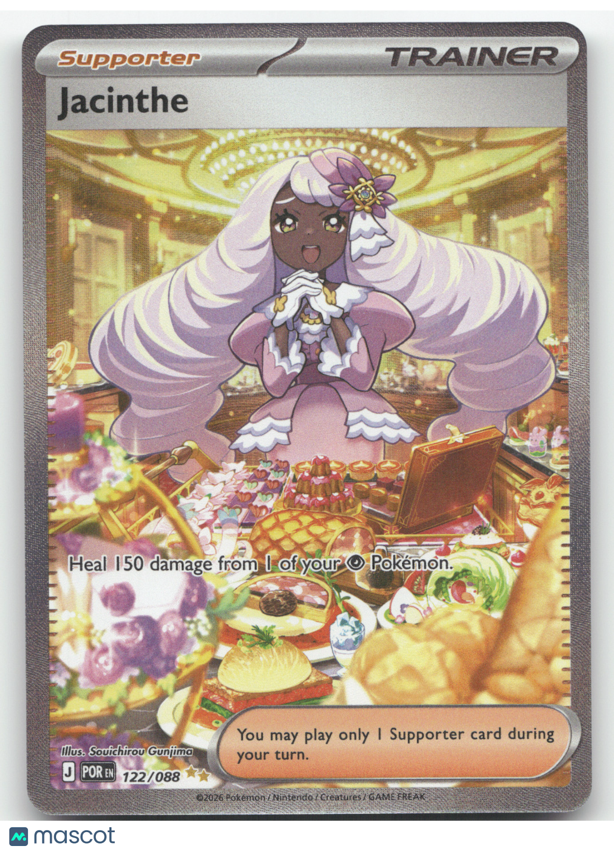 2026 Mega Evolution – Perfect Order Jacinthe Secret Rare #122/88