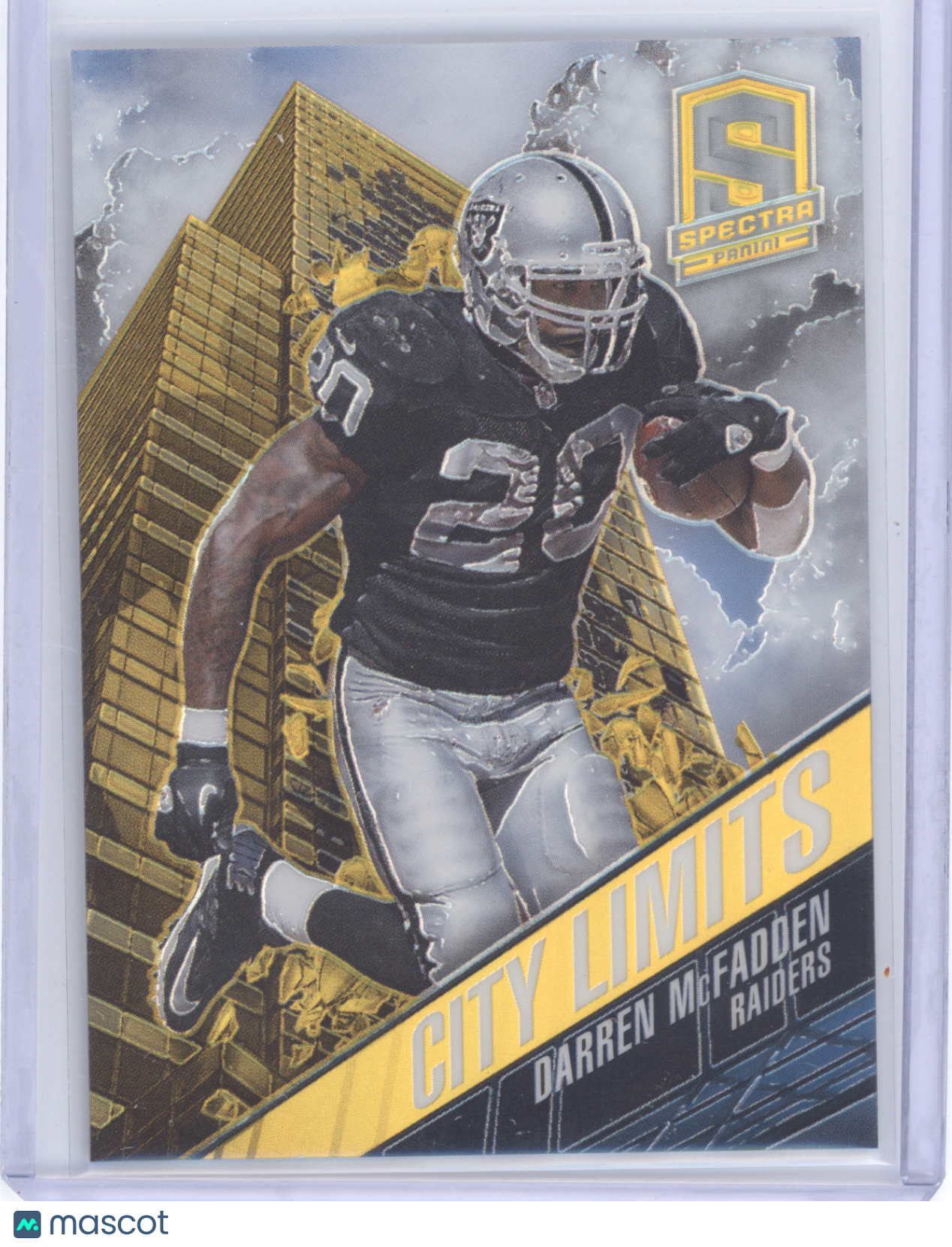 2013 Panini Spectra City Limits Darren McFadden #17 Gold 05/10