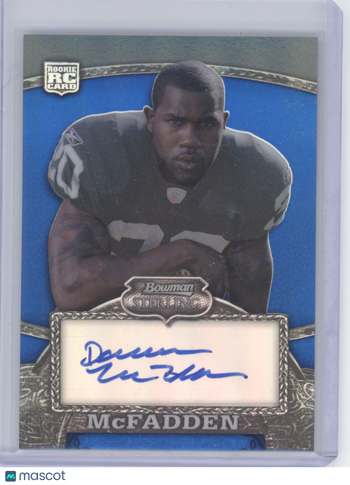 2008 Bowman Sterling Signatures Darren McFadden #BSA3 Refractor 12/15 RC