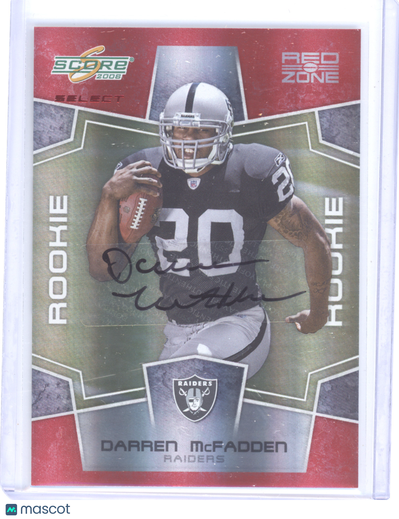 2008 Score Select Red Zone Darren McFadden #334 04/25