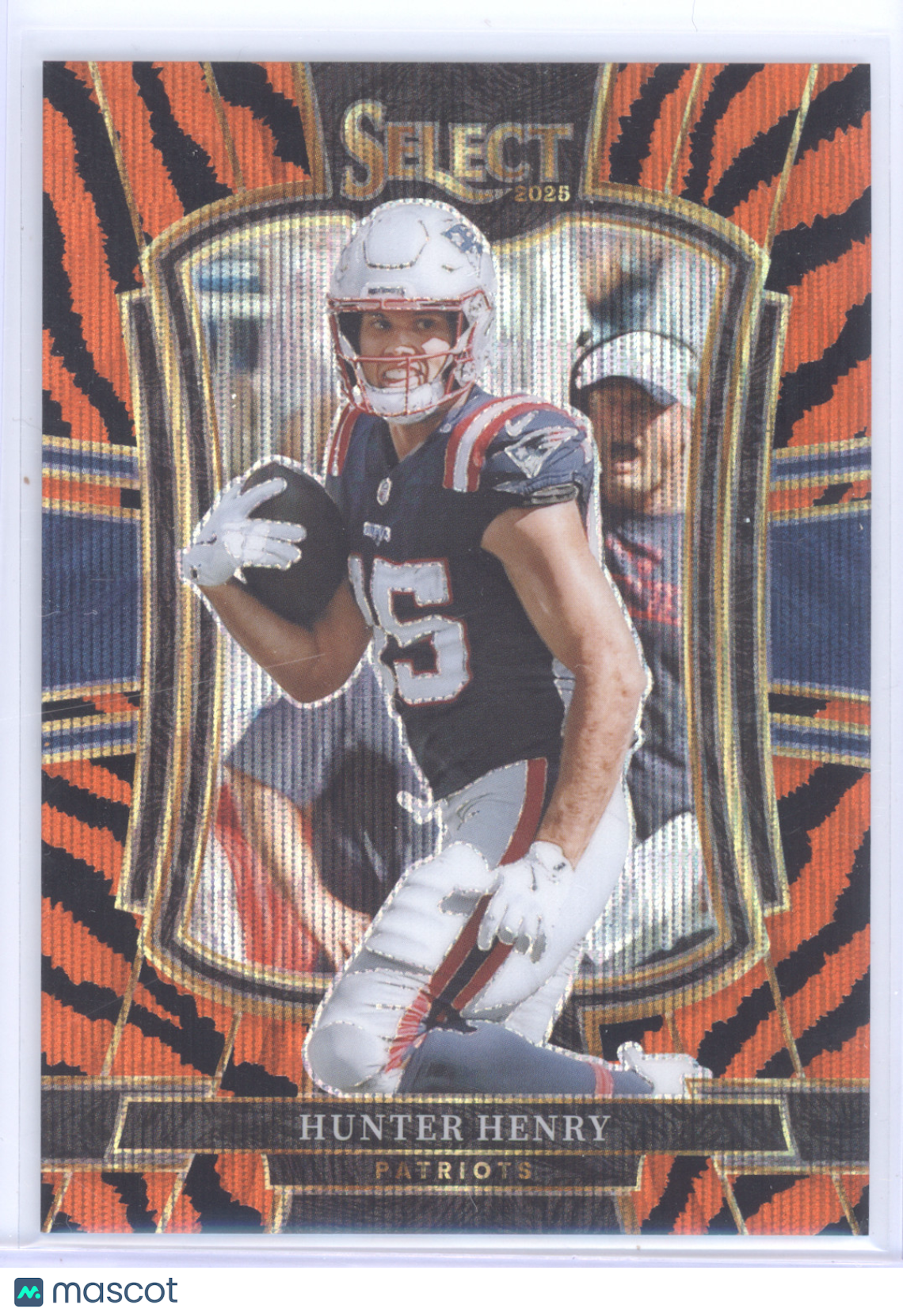 2025 Panini Select Hunter Henry #180 Tiger Prizm