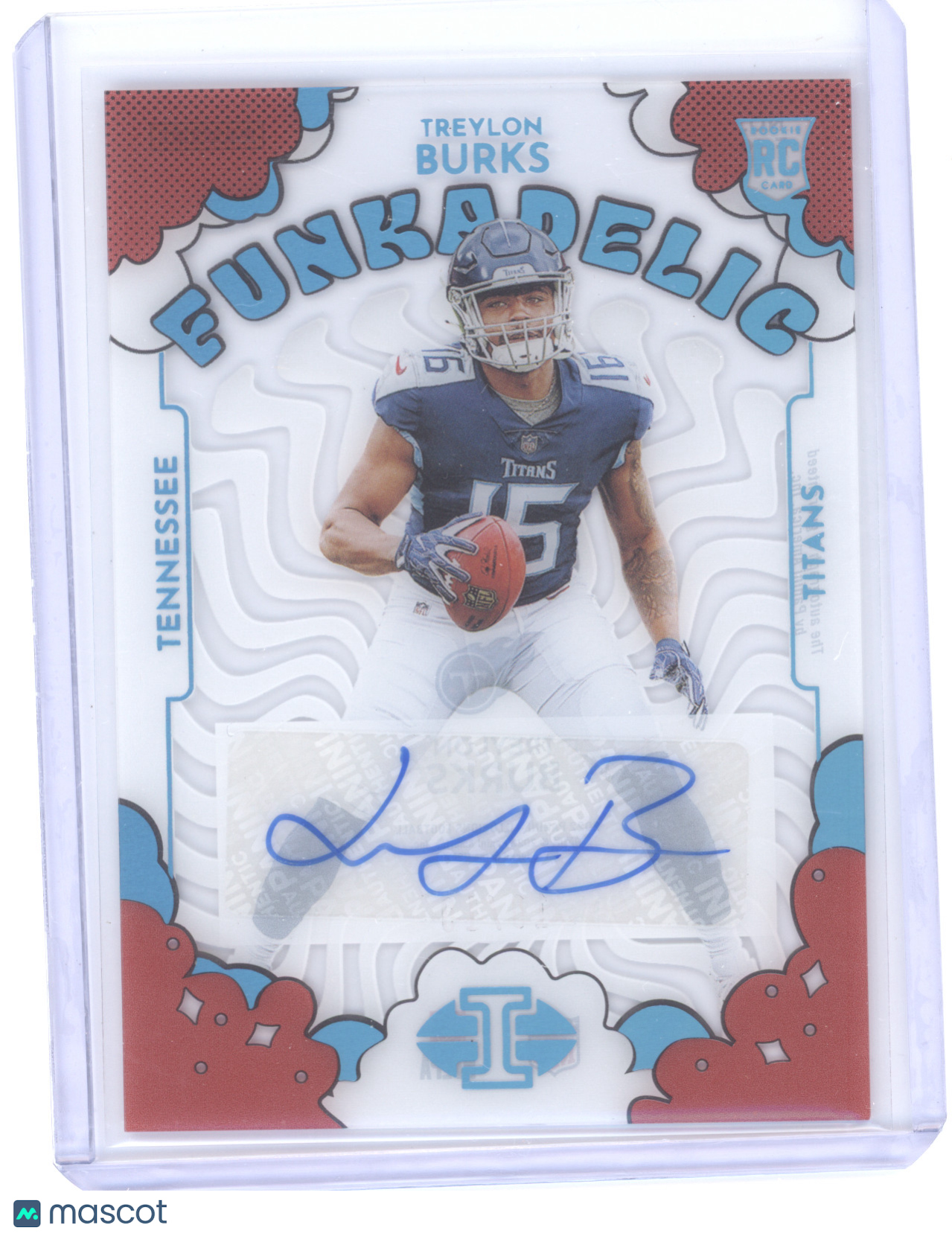 2022 Panini Illusions Funkadelic Treylon Burks #F-19 RC 10/10