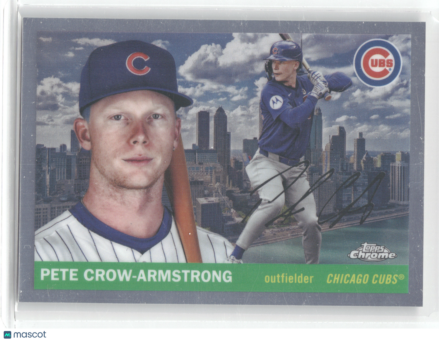 2025 Topps Chrome Platinum 1955 City Variation Pete Crow-Armstrong #55CV-18