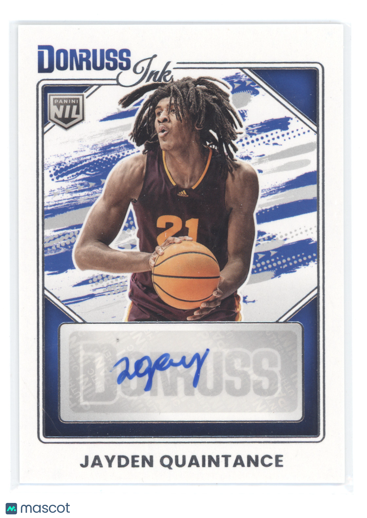 2025 Panini Donruss NIL Donruss Ink Jayden Quaintance #INK-JYQ