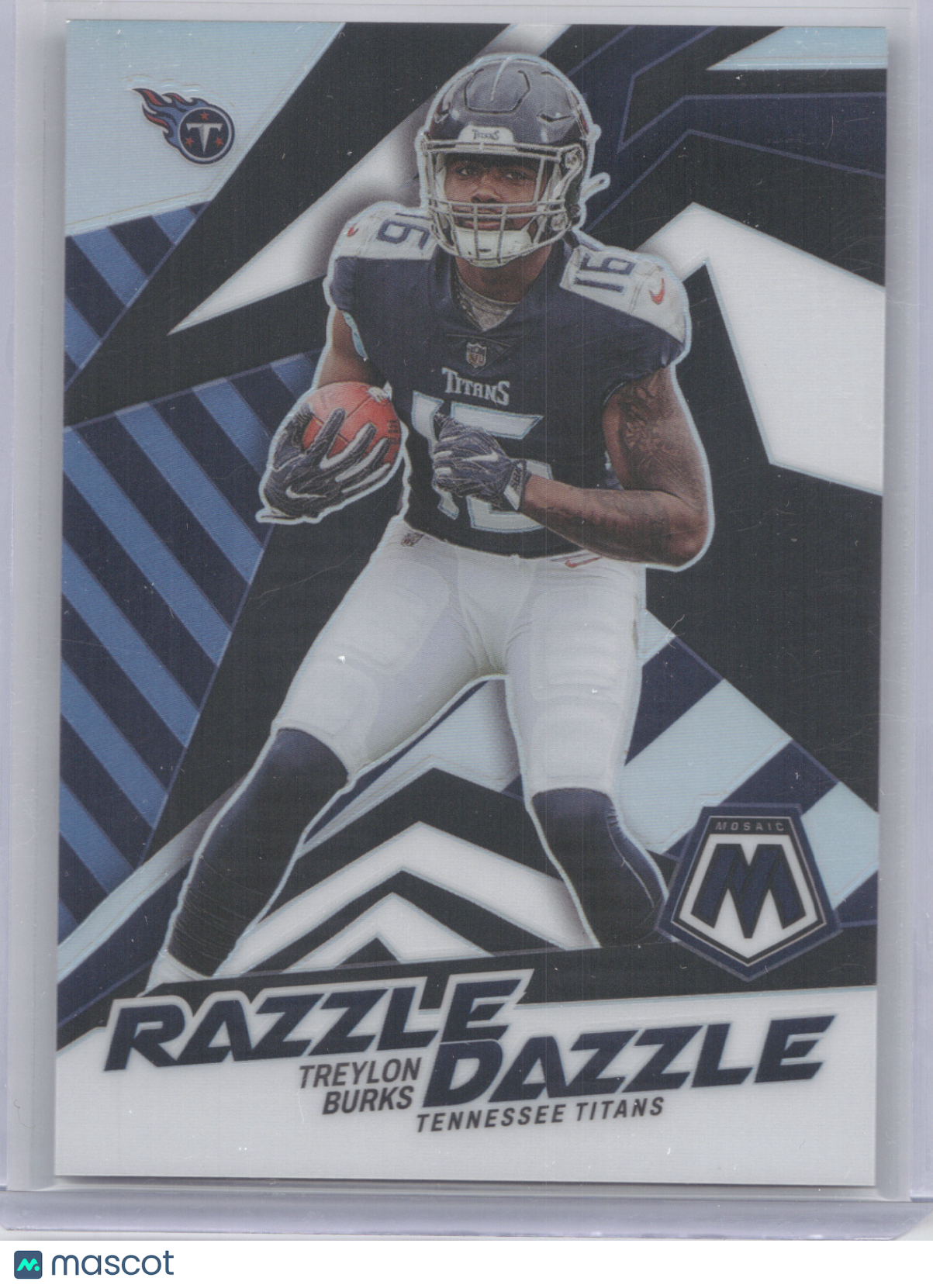 2022 Panini Mosaic Prizm Razzle Dazzle Treylon Burks #RD-30
