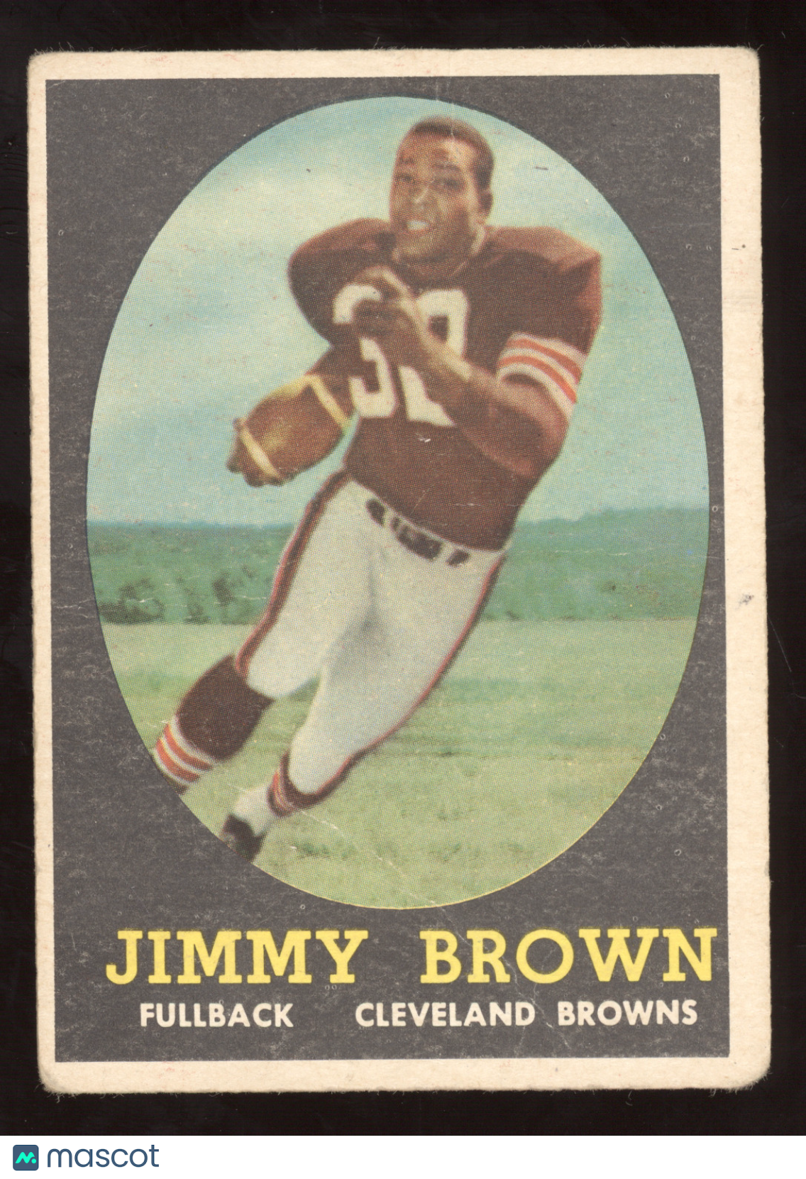 1958 Topps Jimmy Brown #62 RC