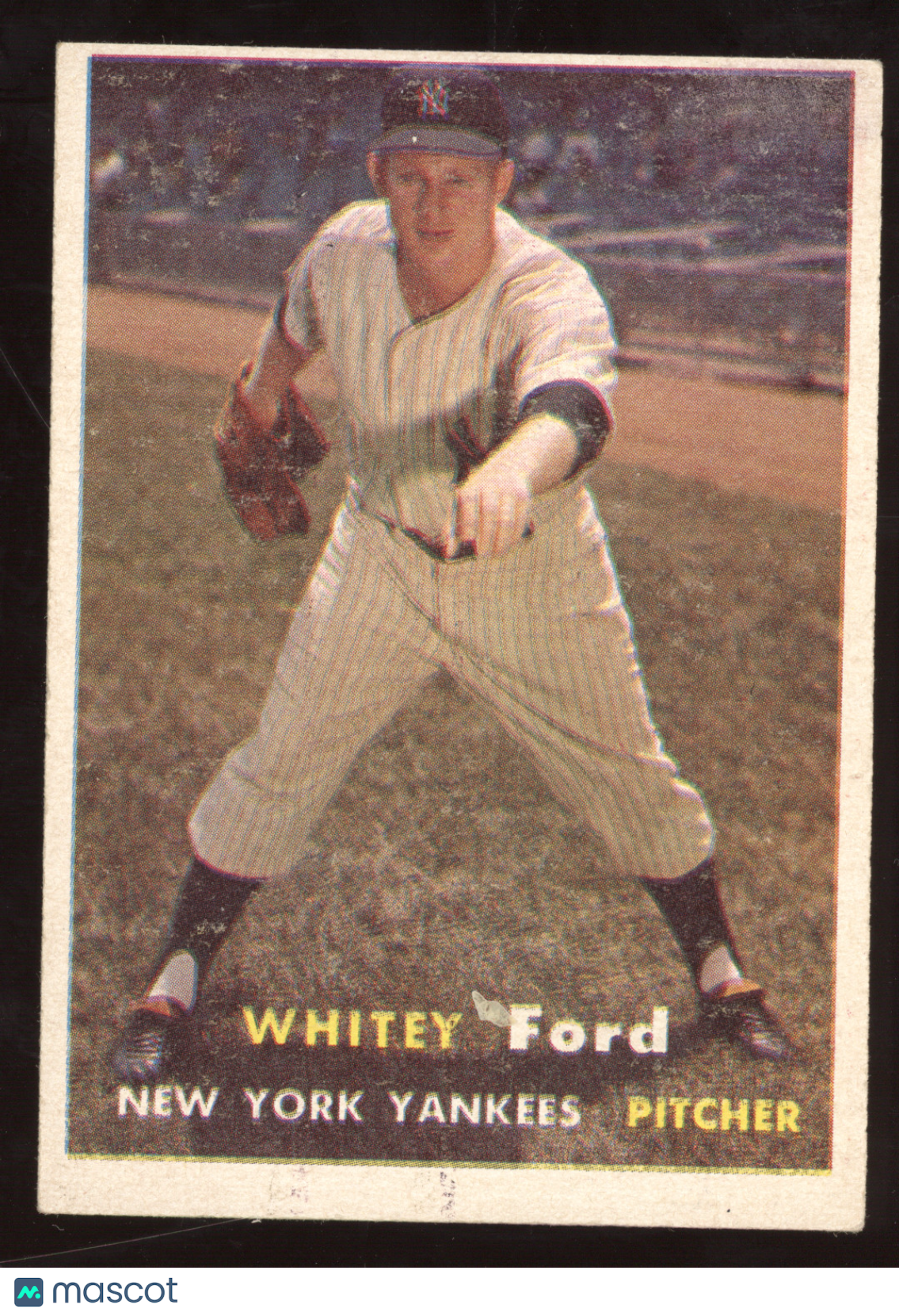 1957 Topps Whitey Ford #25