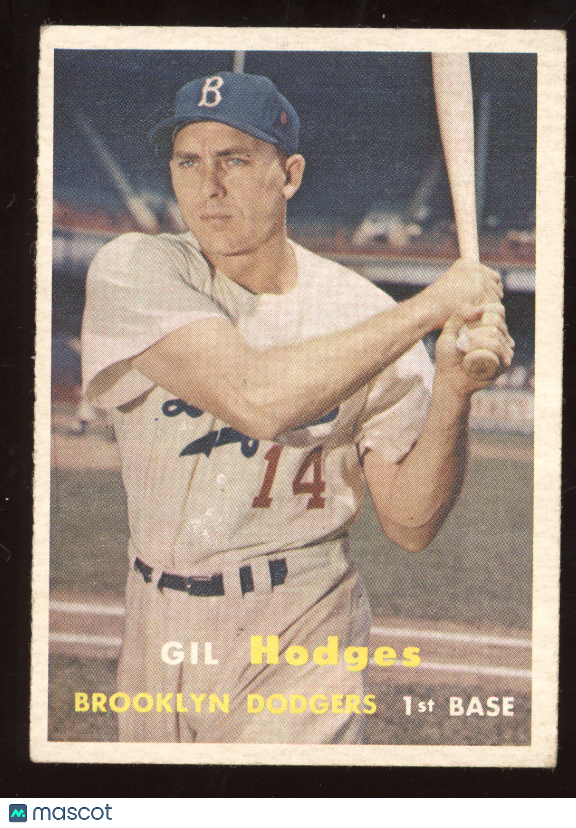 1957 Topps Gil Hodges #80