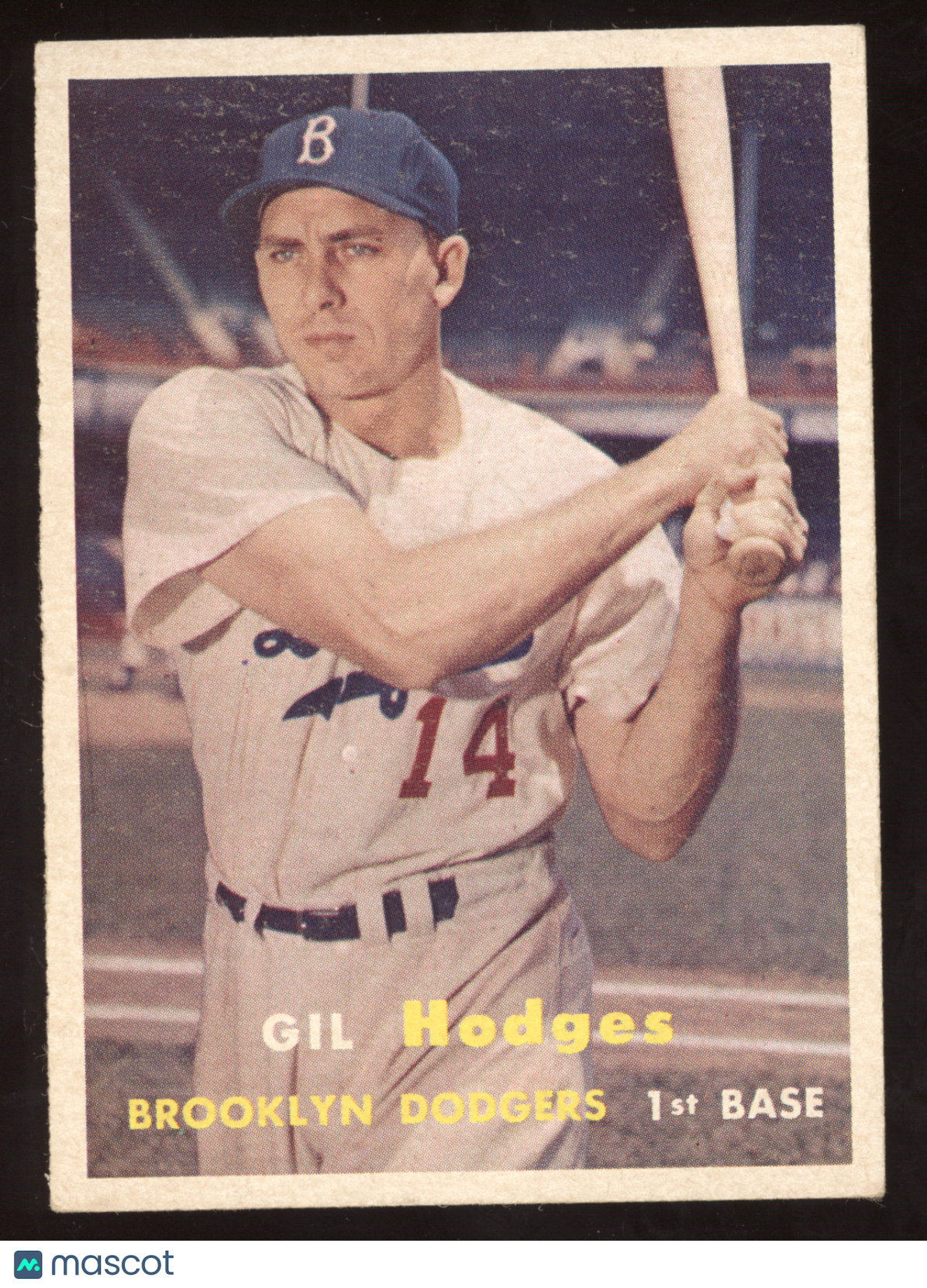 1957 Topps Gil Hodges #80