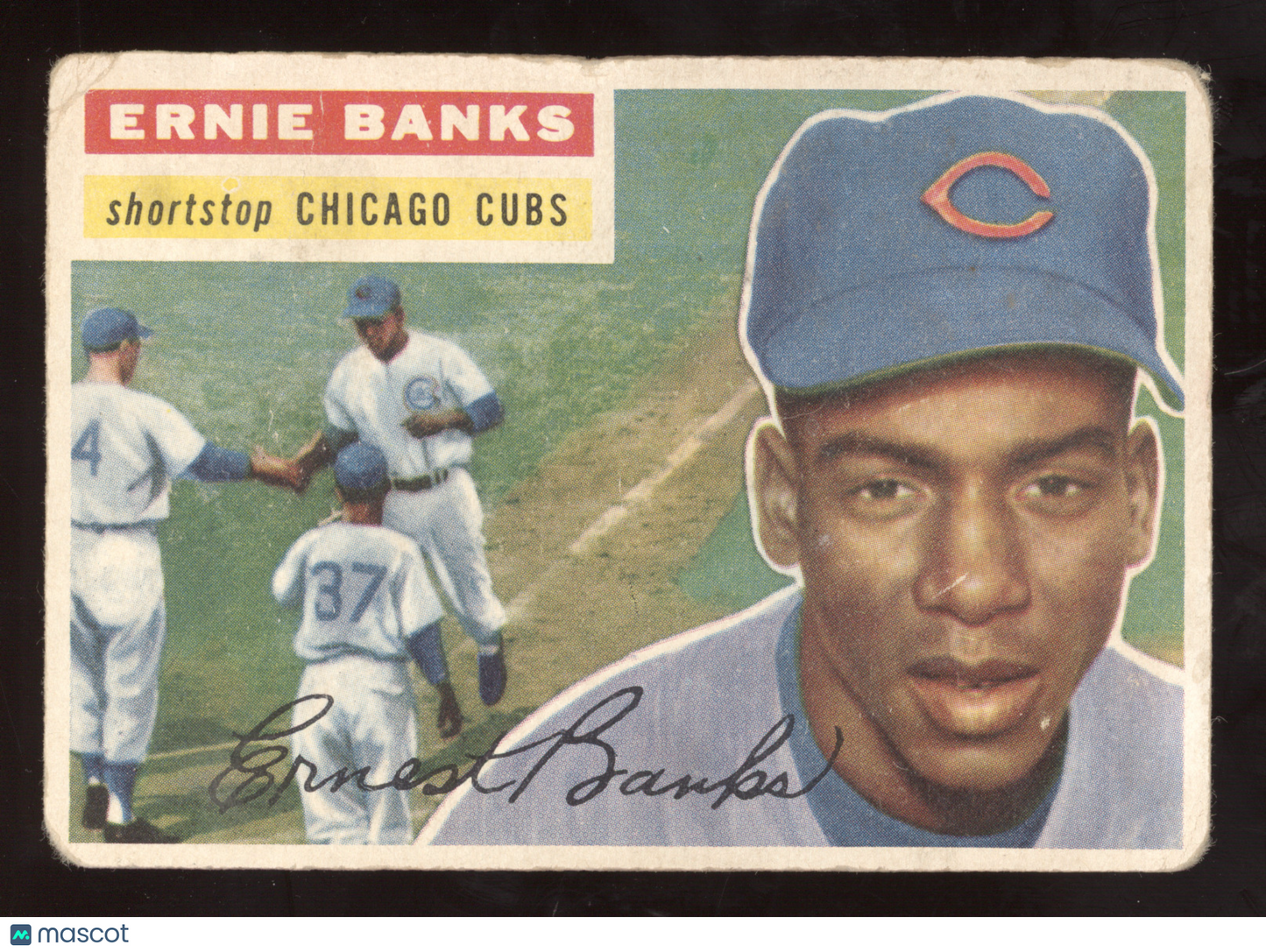 1956 Topps Ernie Banks #15
