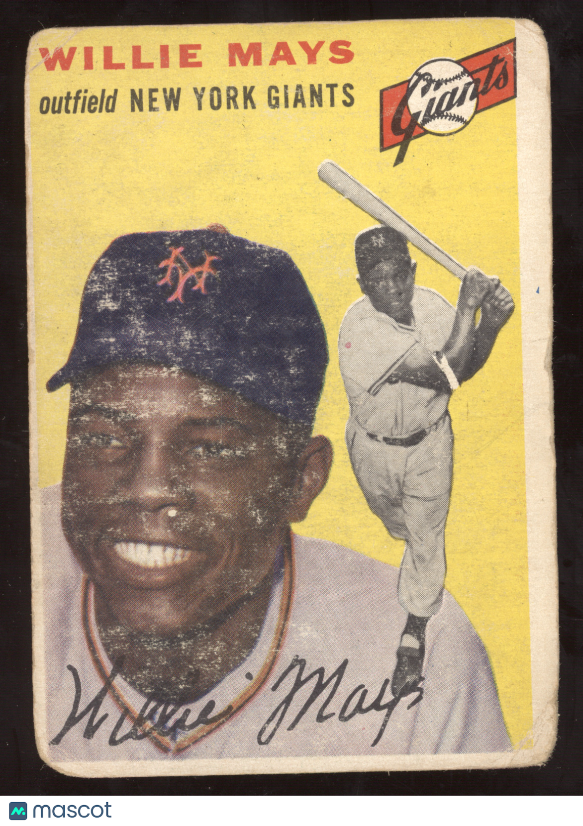 1954 Topps Willie Mays #90
