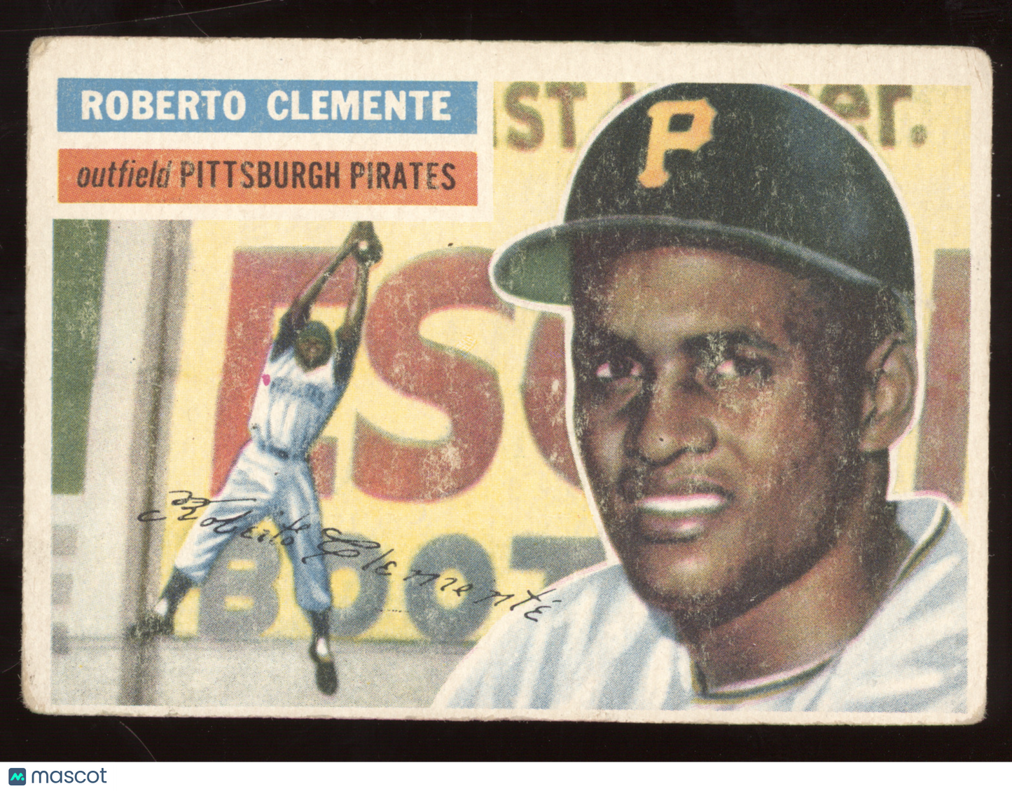 1956 Topps Roberto Clemente #33