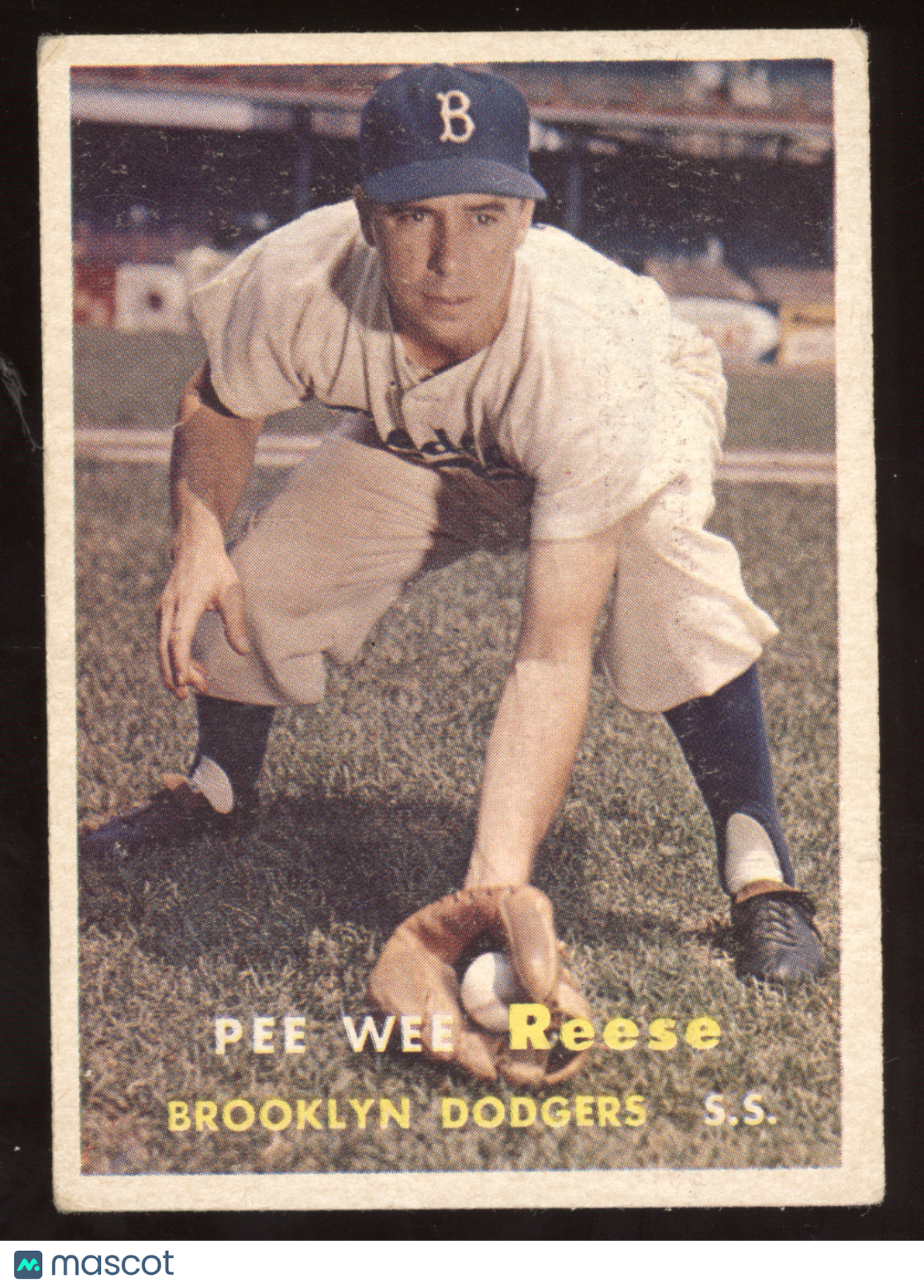 1957 Topps Pee Wee Reese #30
